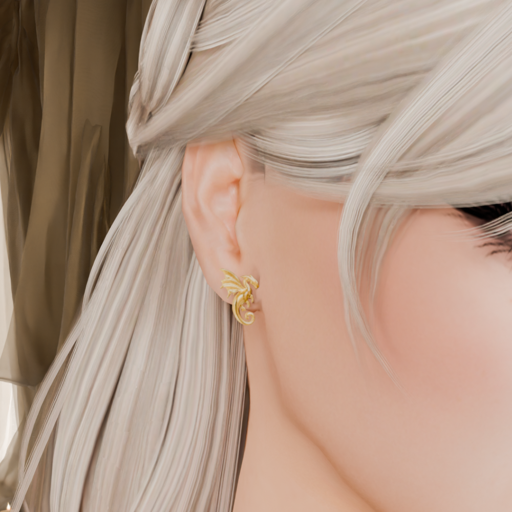 Dragon Fae Earring Studs