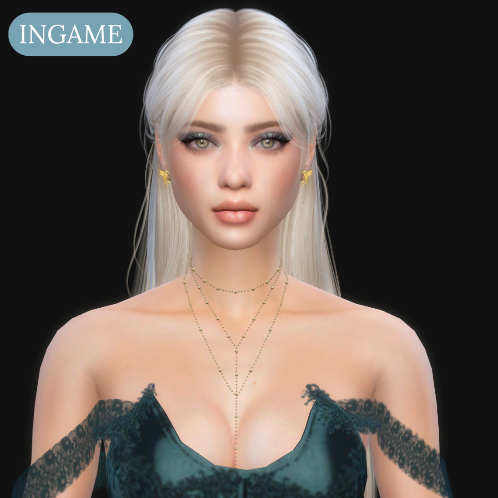 GGM EXCLUSIVE- Spring Modathon- Dragon Fae Earring Studs mod for The Sims 4 