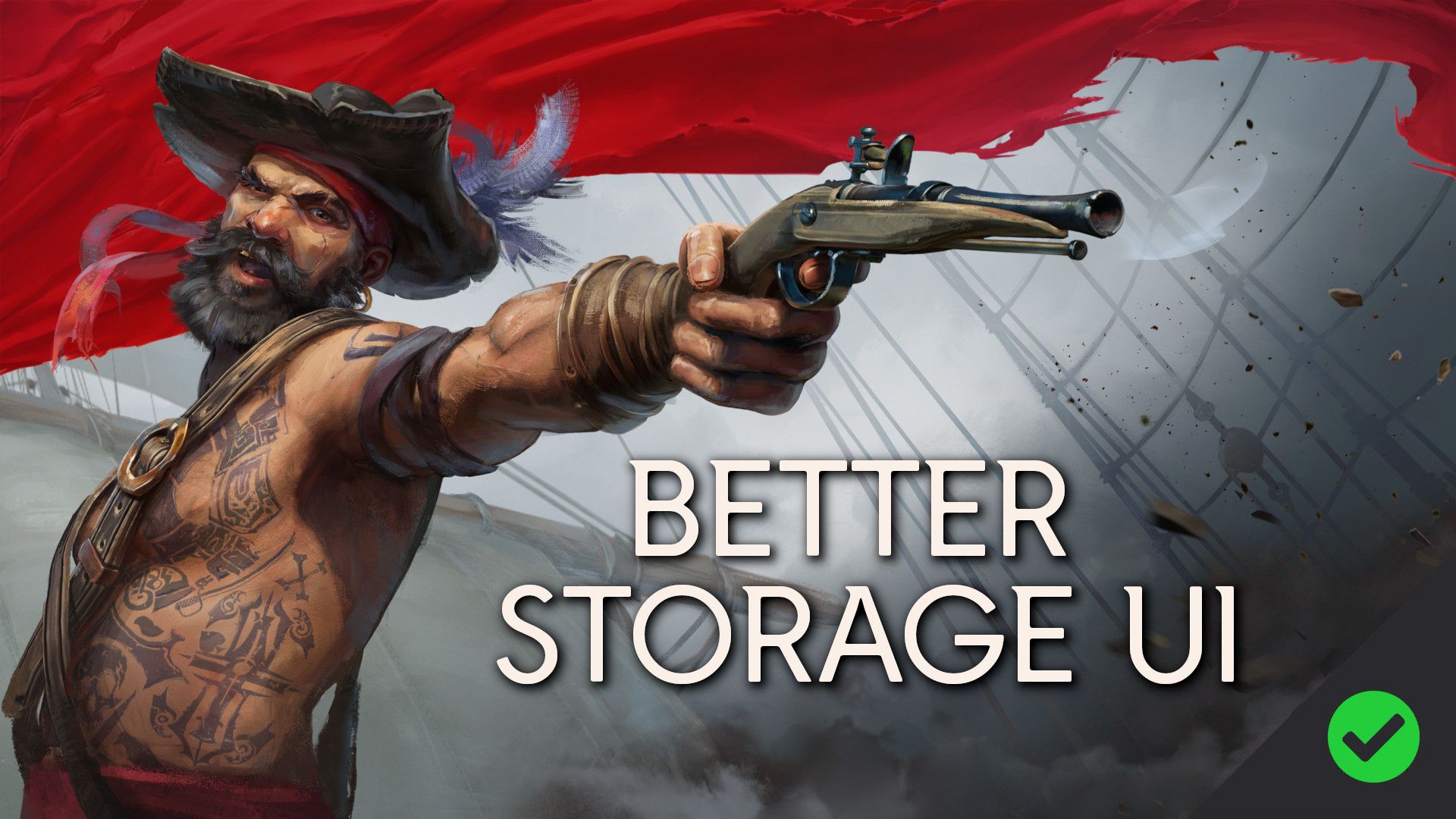 Better Storage UI mod for Windrose