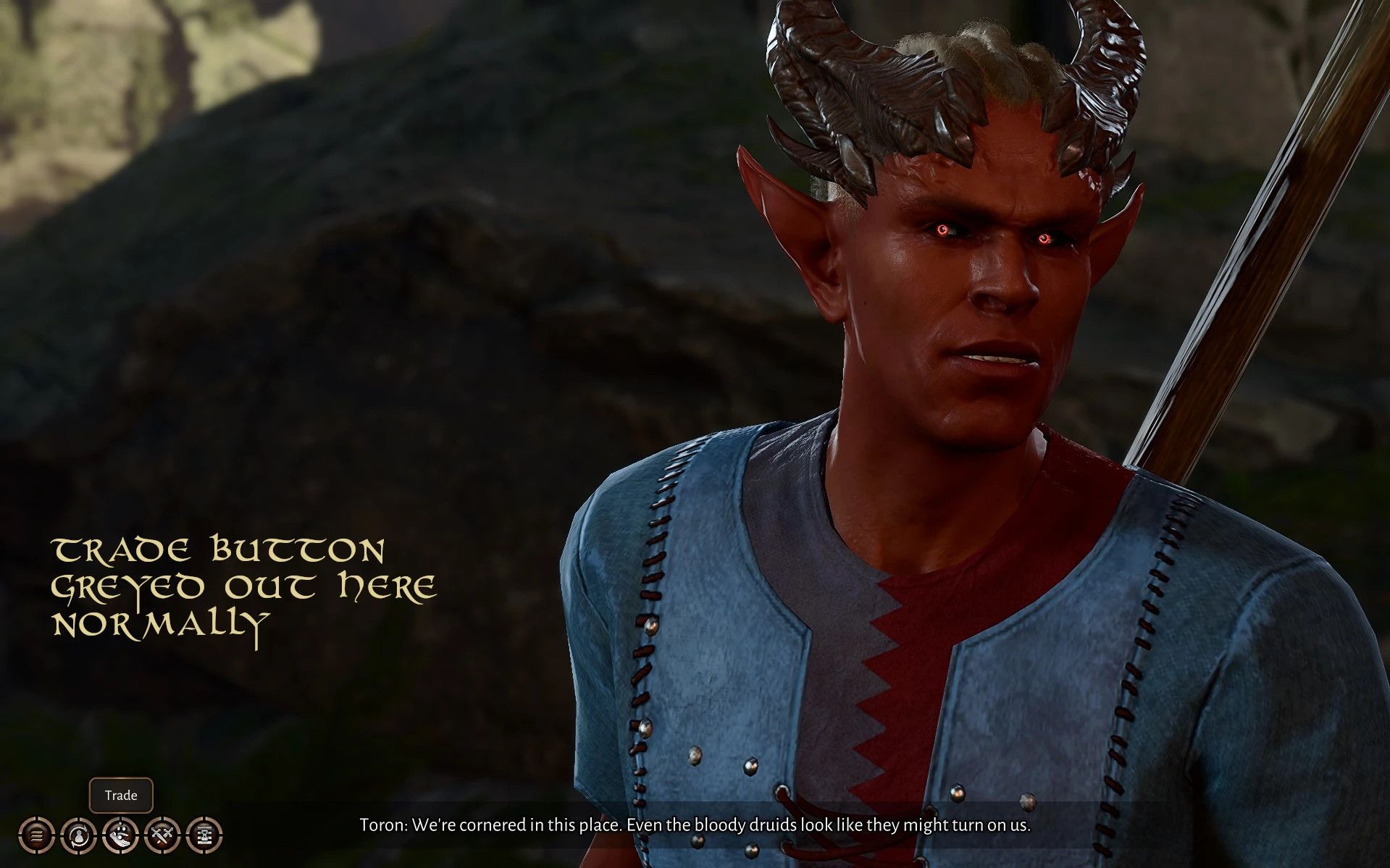 Trade With Anyone mod for Baldur's Gate 3