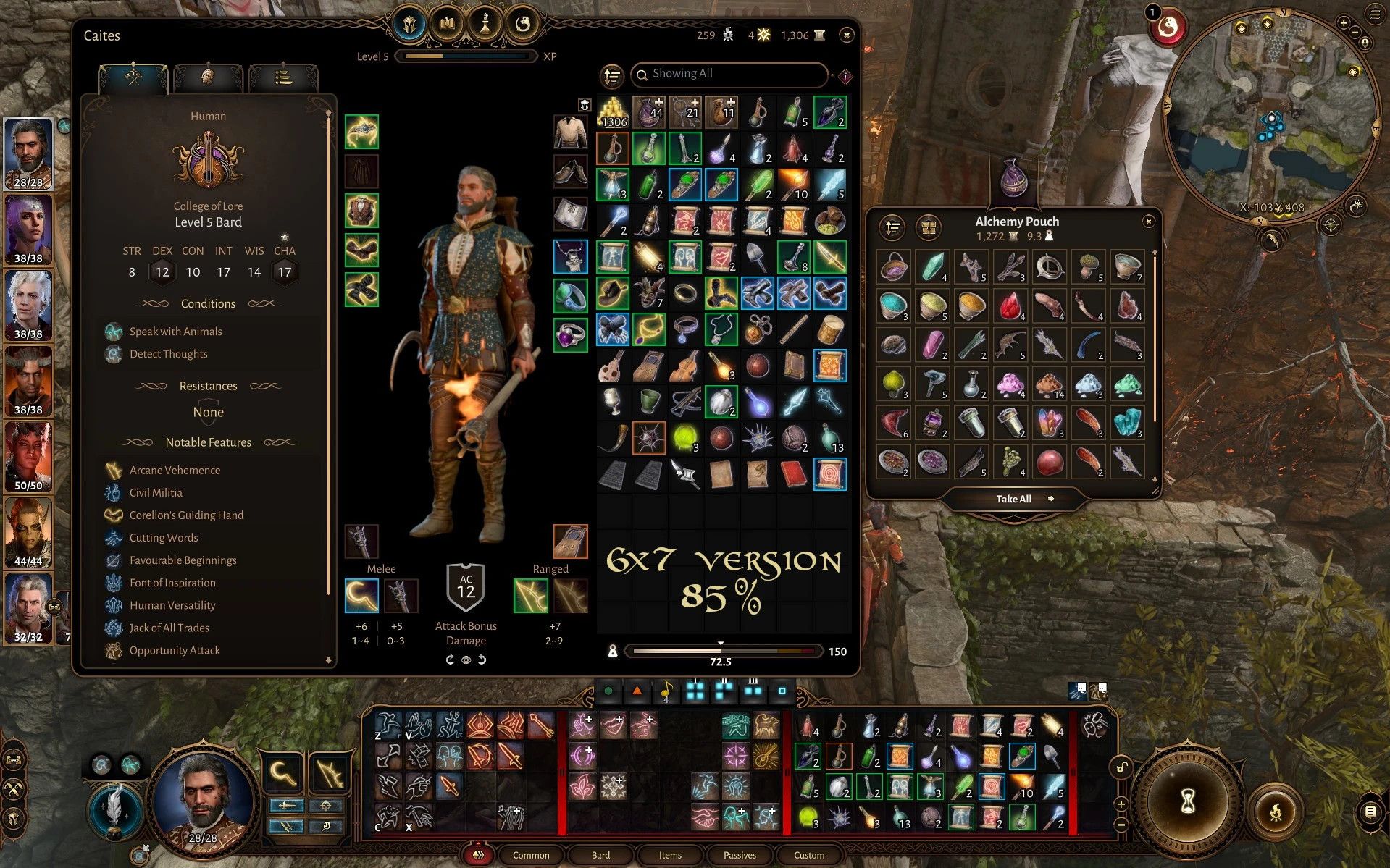 Better Containers mod for Baldur's Gate 3