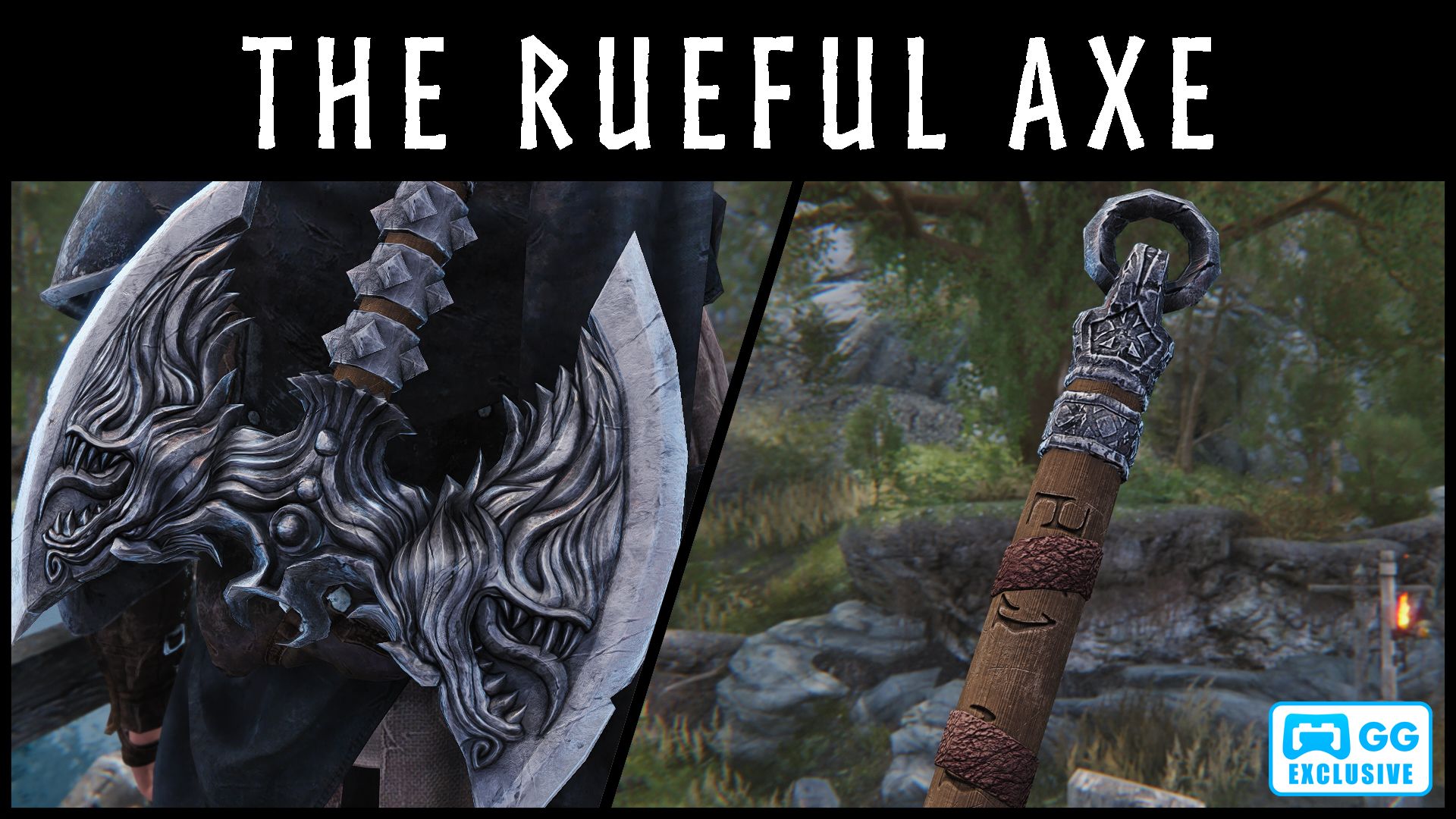 Kanjs - The Rueful Axe Animated mod for Skyrim