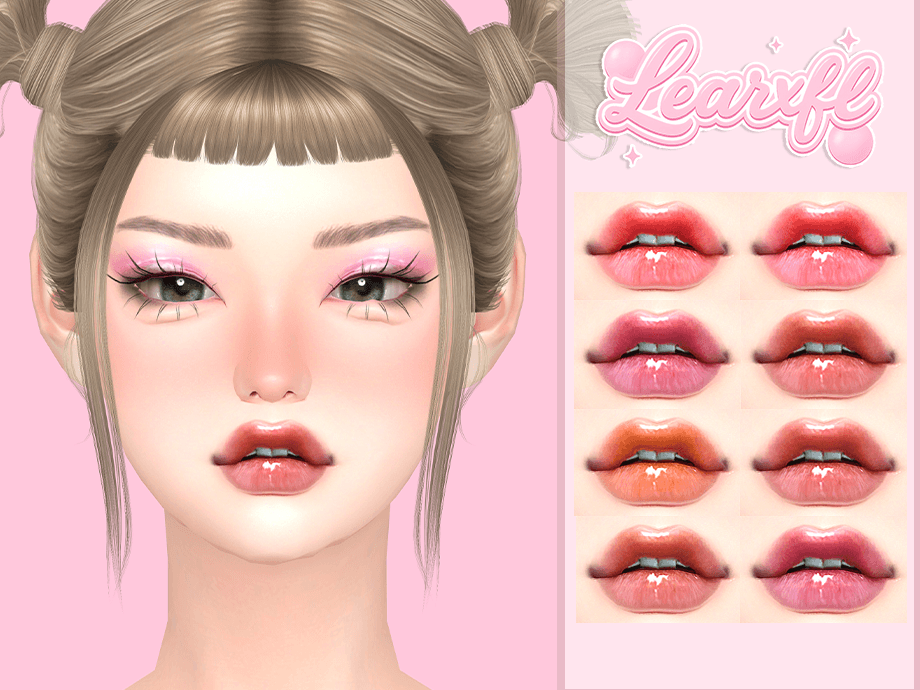 Learxfl Deena Lipstick mod for The Sims 4 