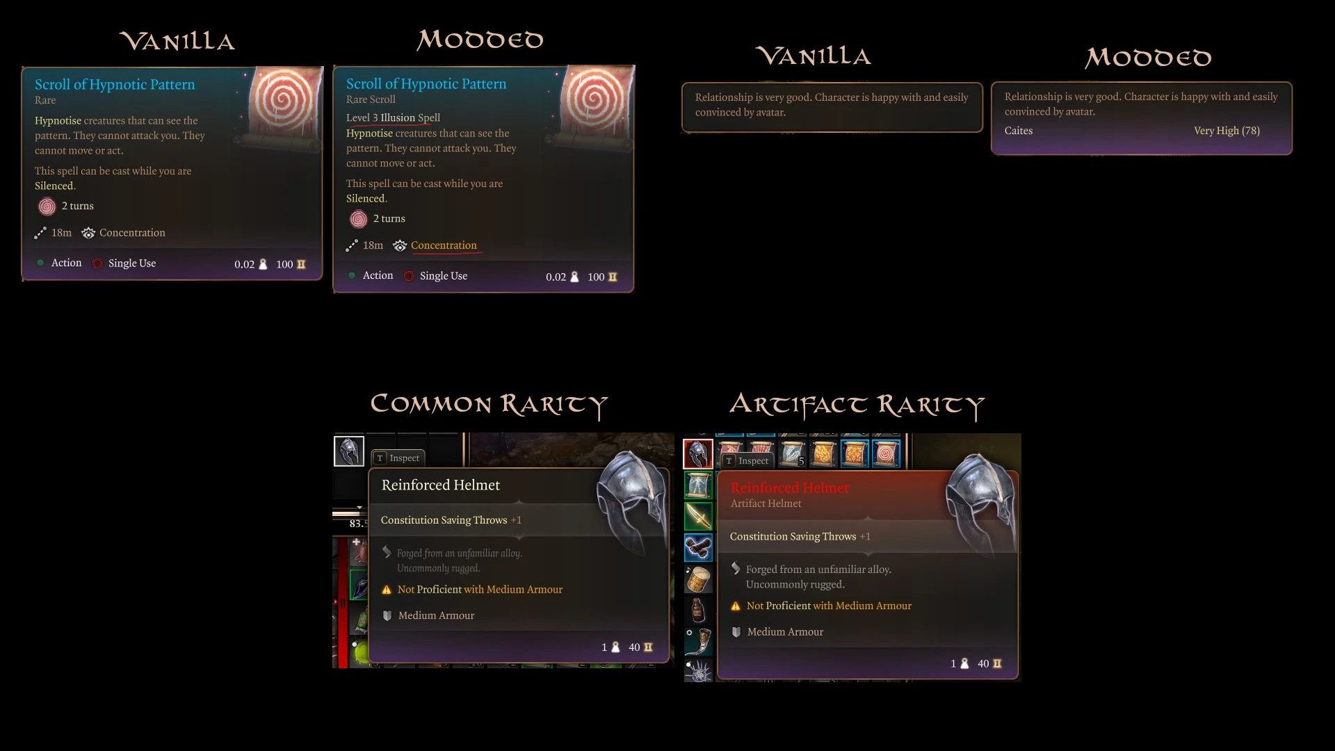 Better Tooltips mod for Baldur's Gate 3