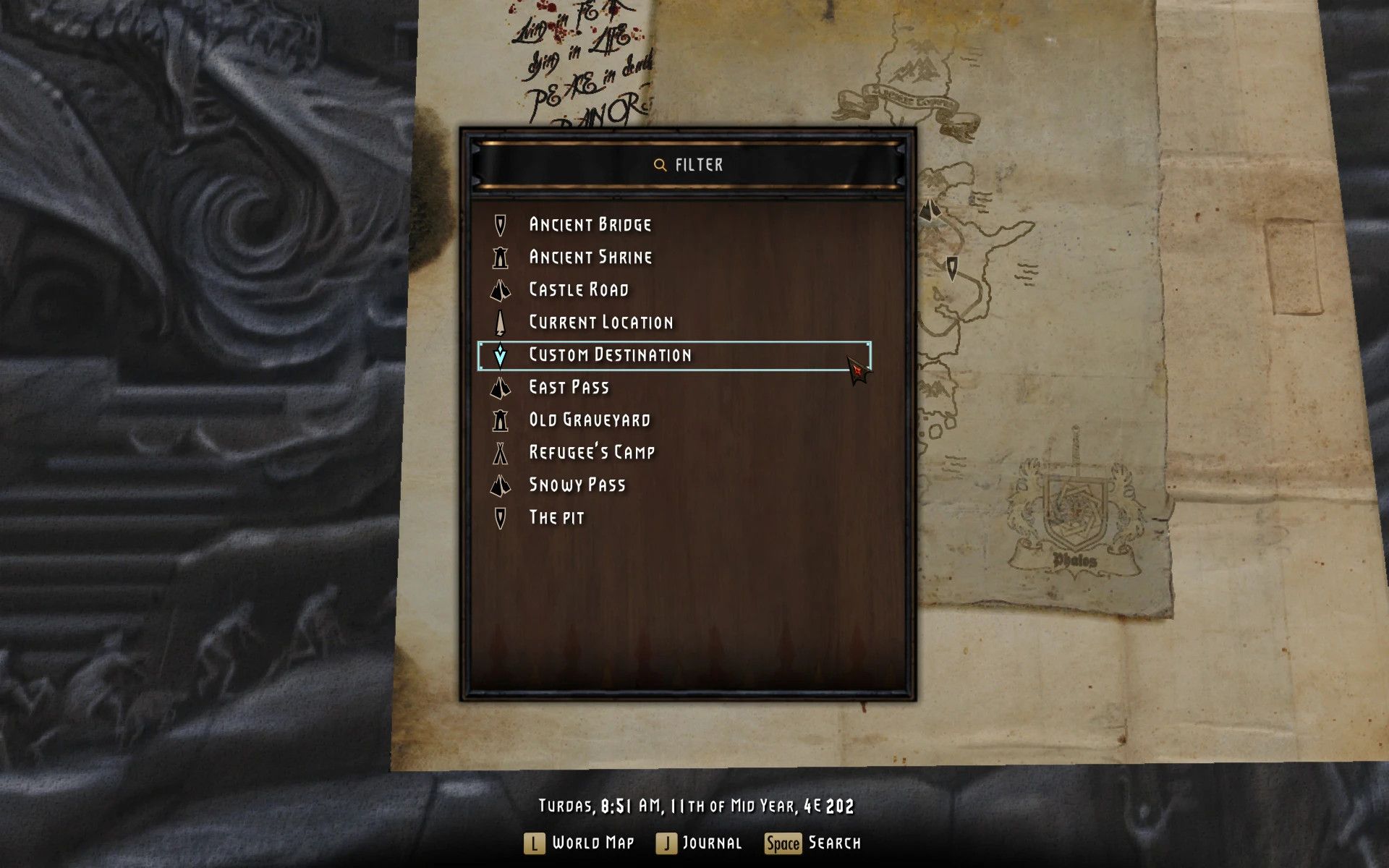 Updates to various maps for FWMF mod for The Elder Scrolls V: Skyrim Special Edition