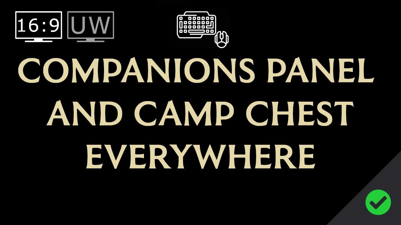 Companions Panel and Camp Chest Everywhere mod for Baldur's Gate 3
