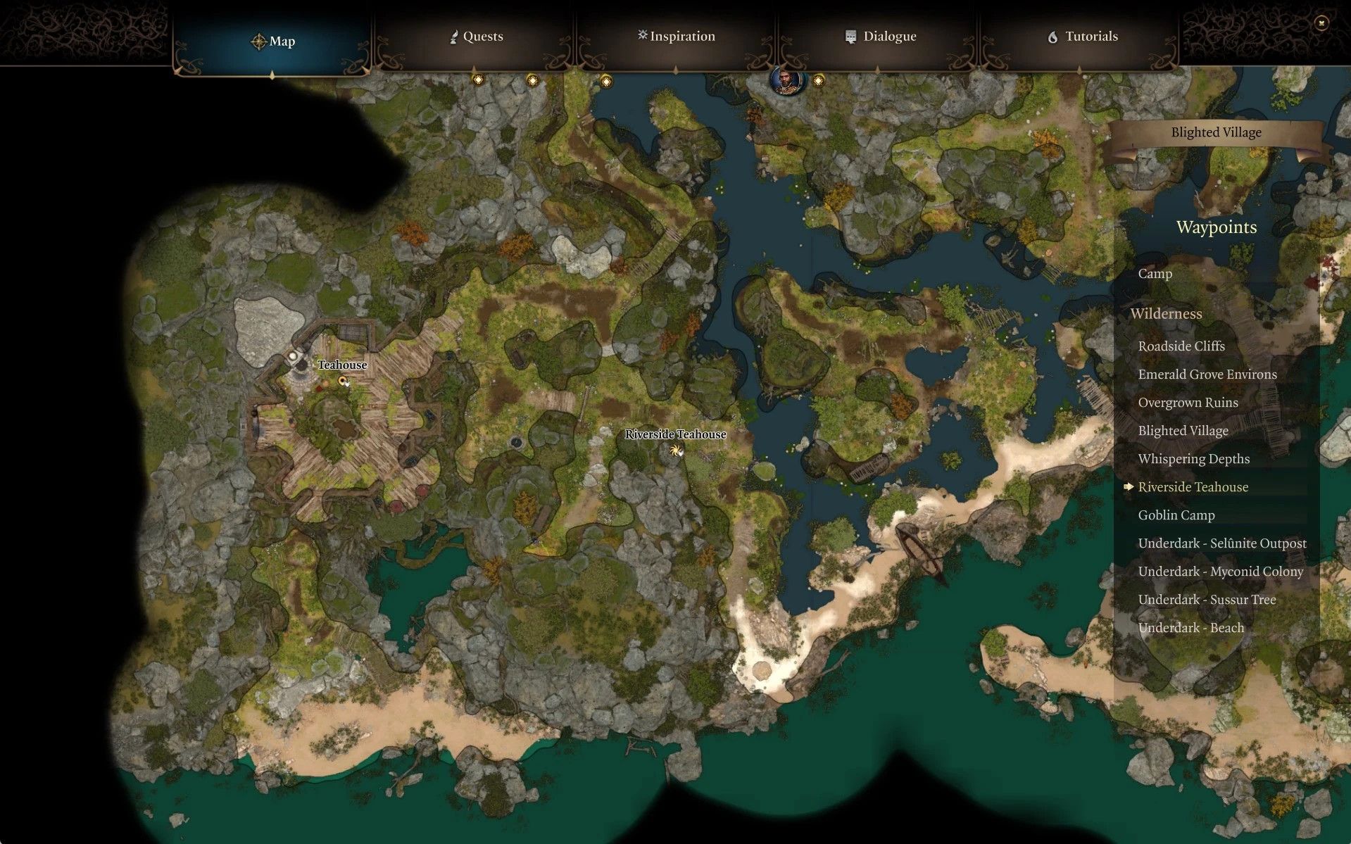 Better Maps All-In-One mod for Baldur's Gate 3