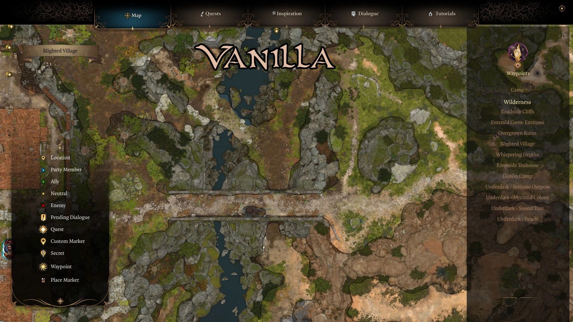 Better Maps All-In-One mod for Baldur's Gate 3