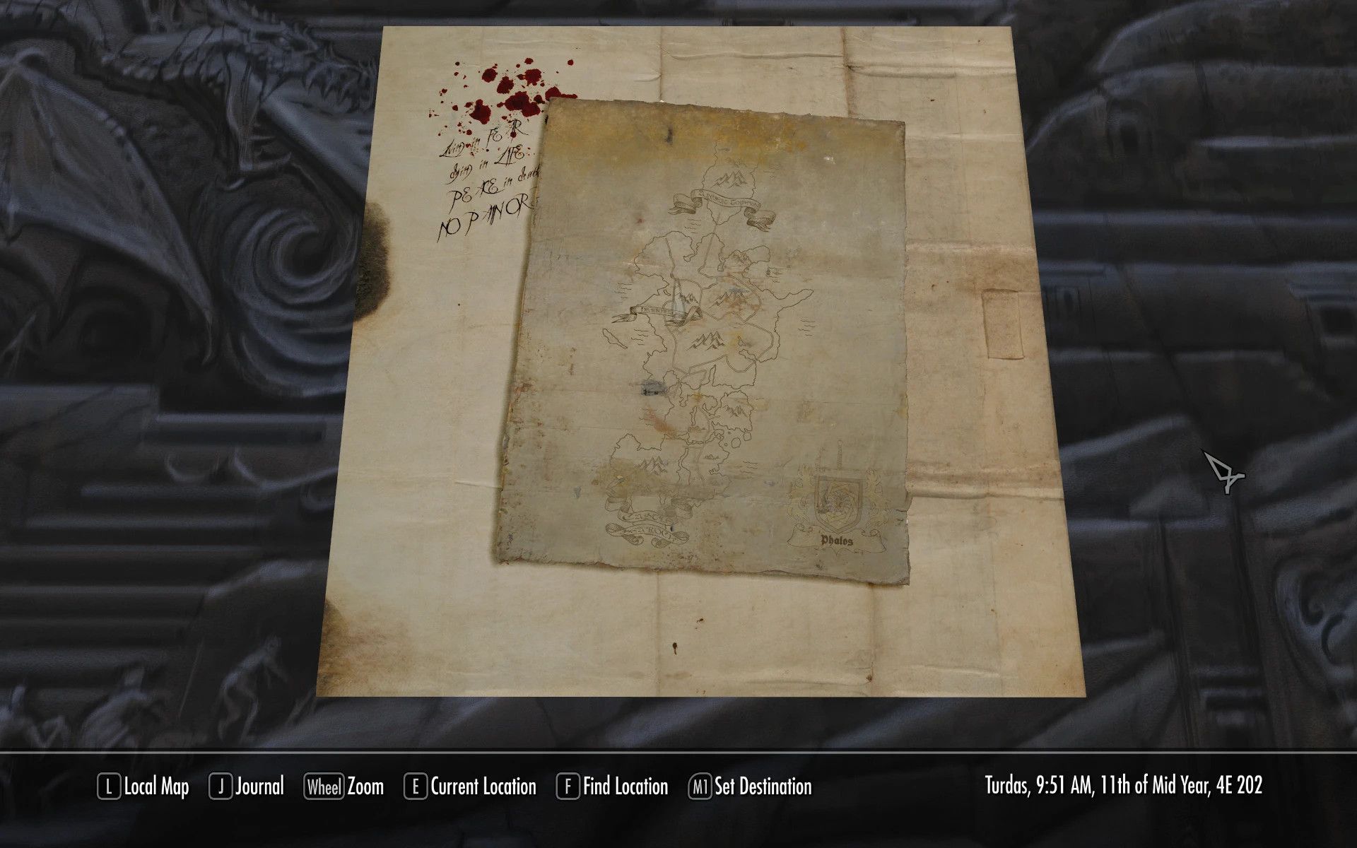 Updates to various maps for FWMF mod for The Elder Scrolls V: Skyrim Special Edition