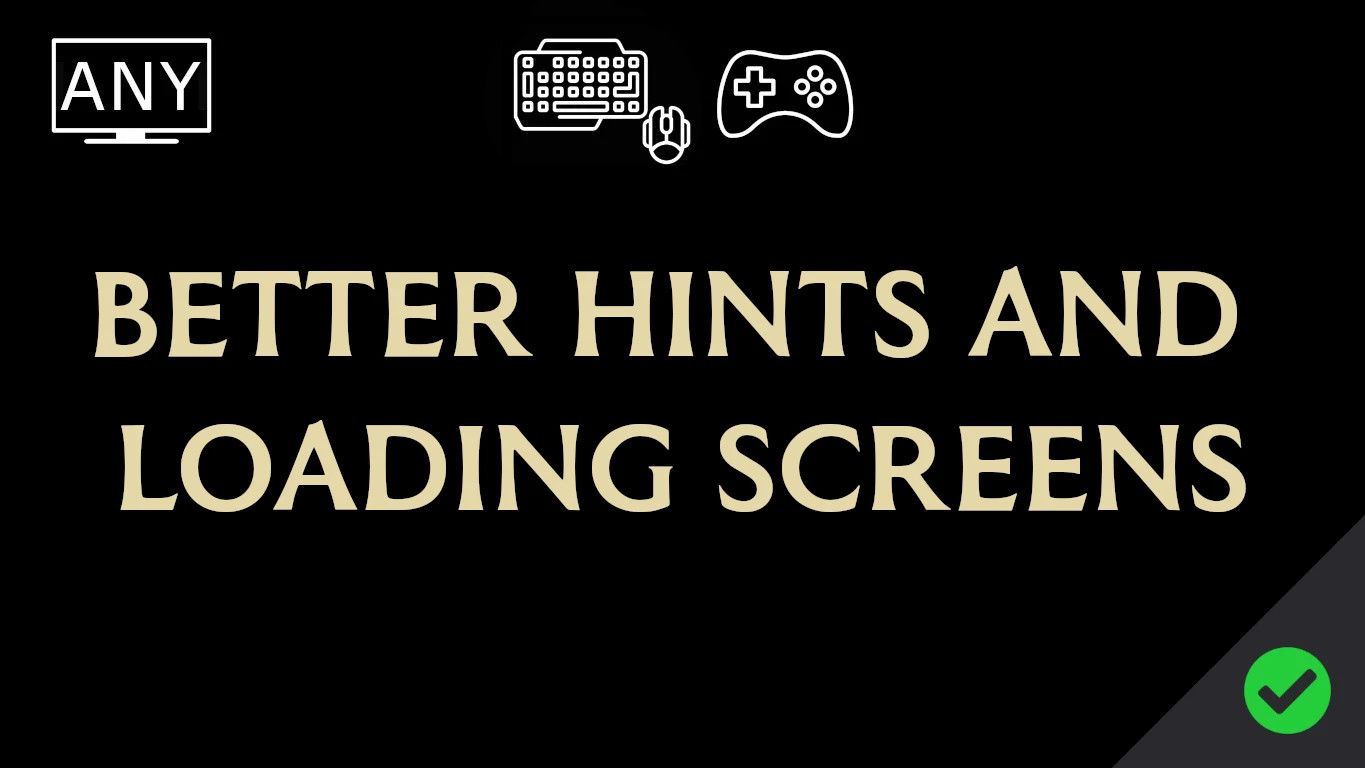Better Hints and New Loading Screens mod for Baldur's Gate 3