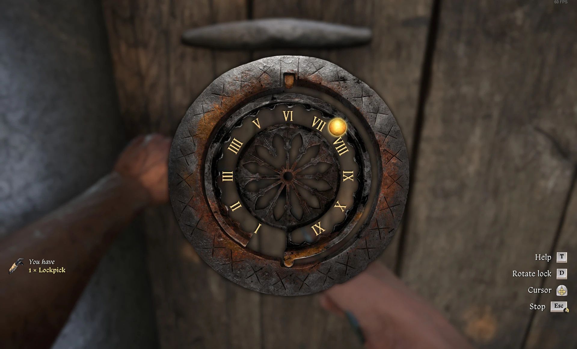 Sectorial Lockpicking mod for Kingdom Come: Deliverance II