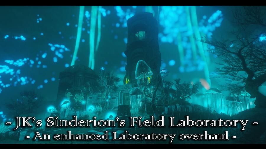 JK's Sinderion's Field Laboratory mod for The Elder Scrolls V: Skyrim Special Edition