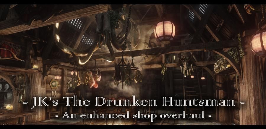 JK's The Drunken Huntsman mod for The Elder Scrolls V: Skyrim Special Edition