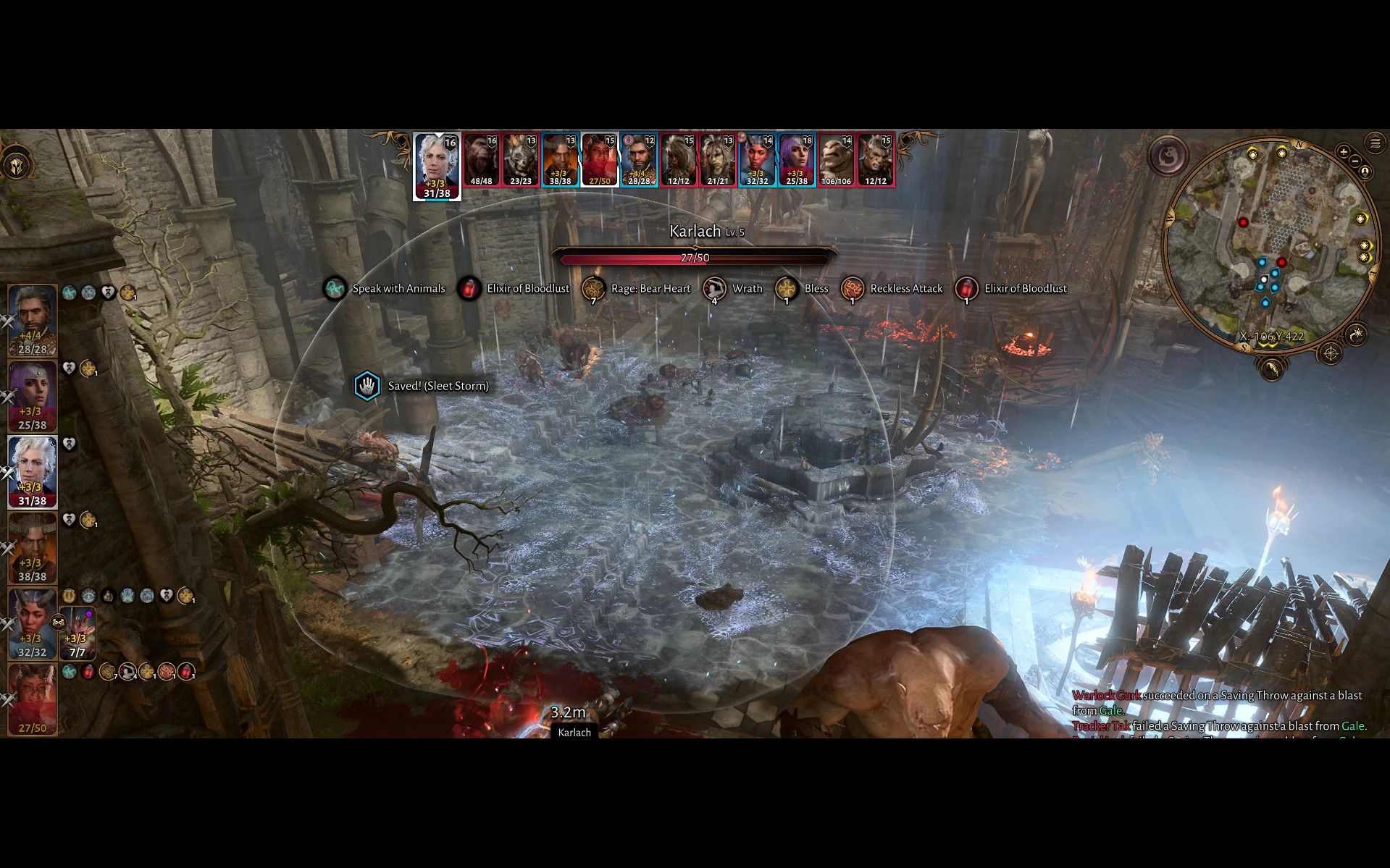 Better Topbar mod for Baldur's Gate 3