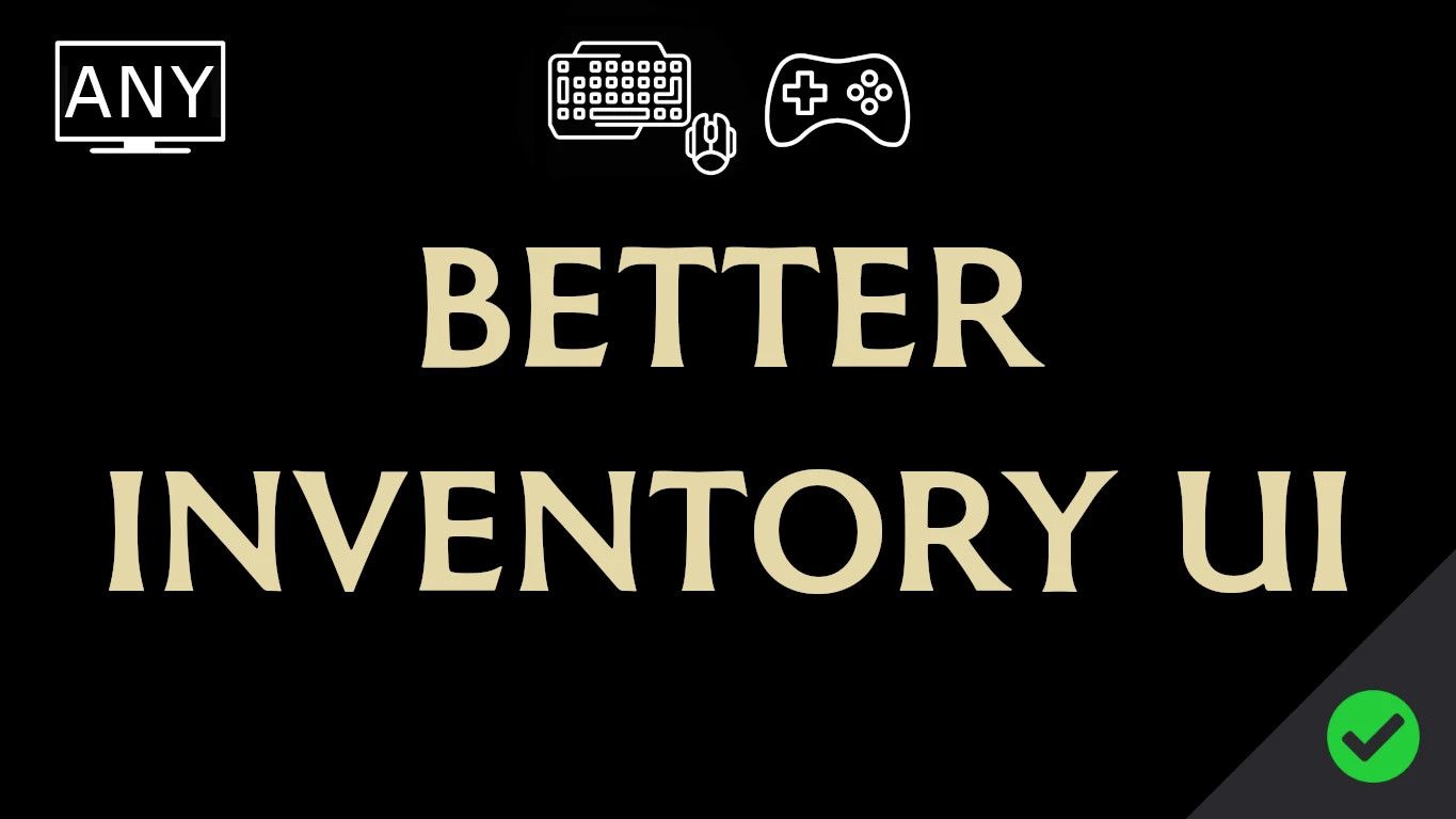 Better Inventory UI mod for Baldur's Gate 3