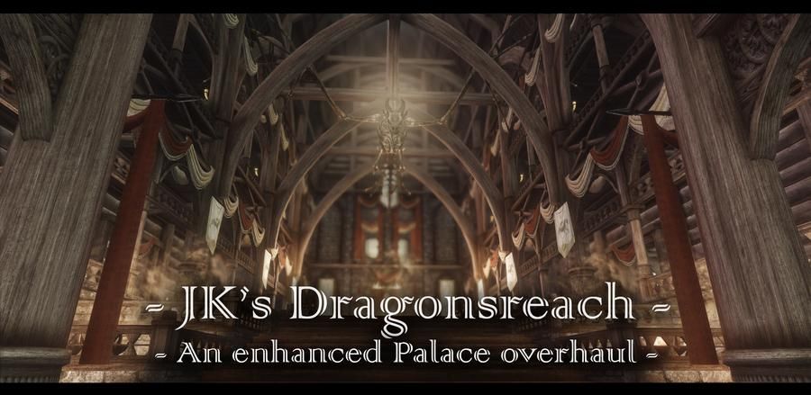 JK's Dragonsreach mod for The Elder Scrolls V: Skyrim Special Edition