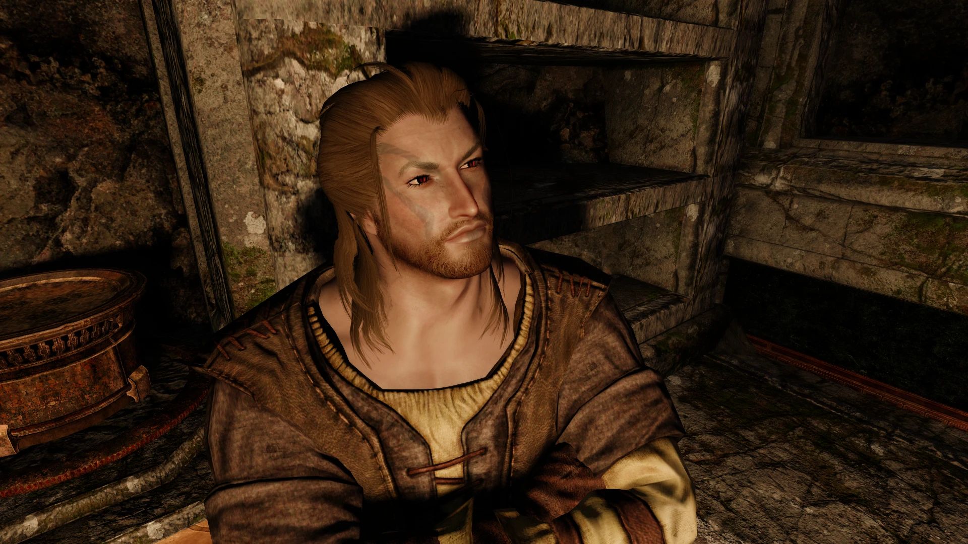 High Poly Head - Vampire Headpart Fix for Expressive Facegen Morphs mod for The Elder Scrolls V: Skyrim Special Edition