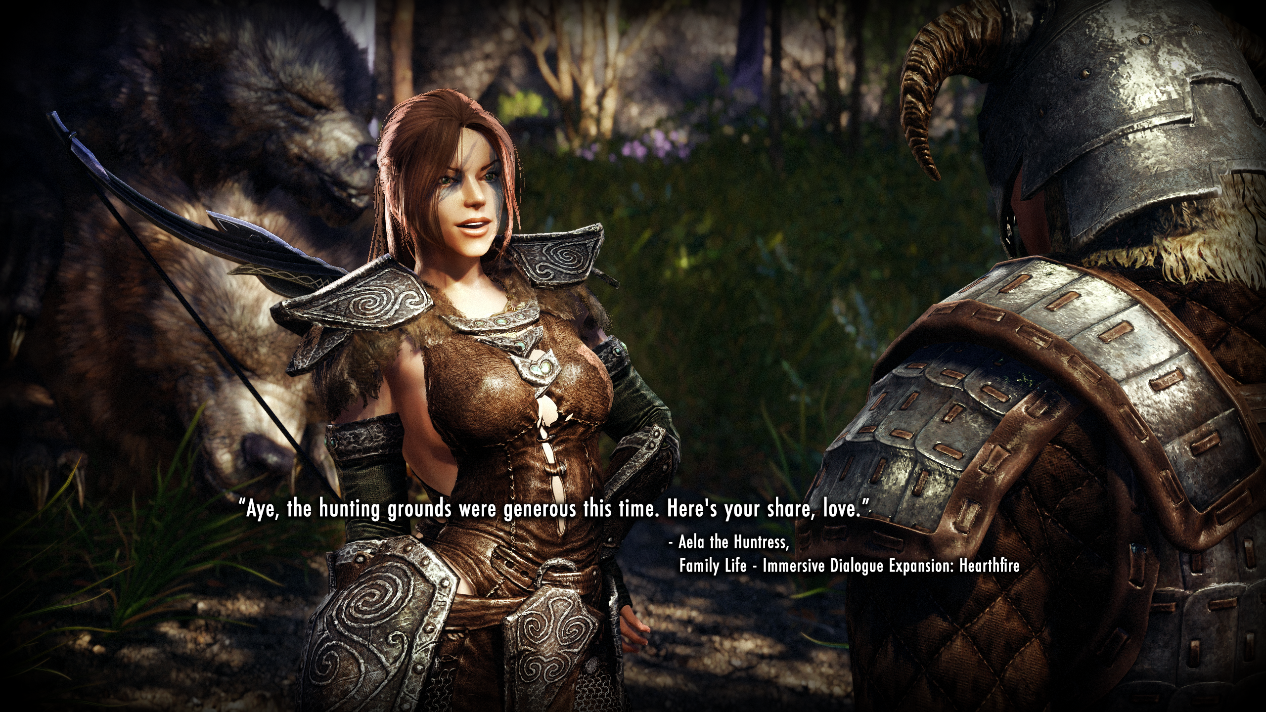 Aela Revoiced mod for The Elder Scrolls V: Skyrim Special Edition