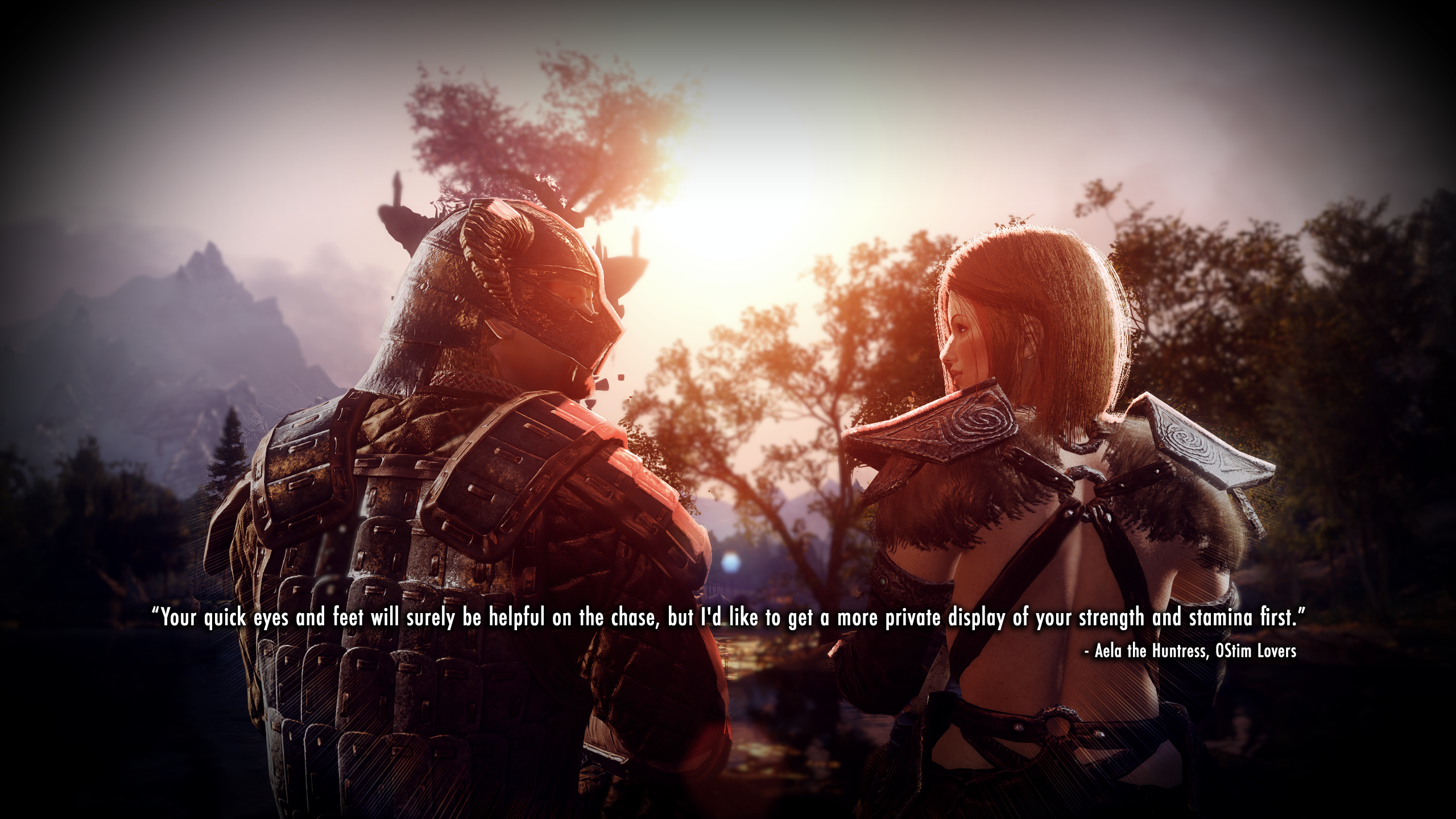 Aela Revoiced mod for The Elder Scrolls V: Skyrim Special Edition