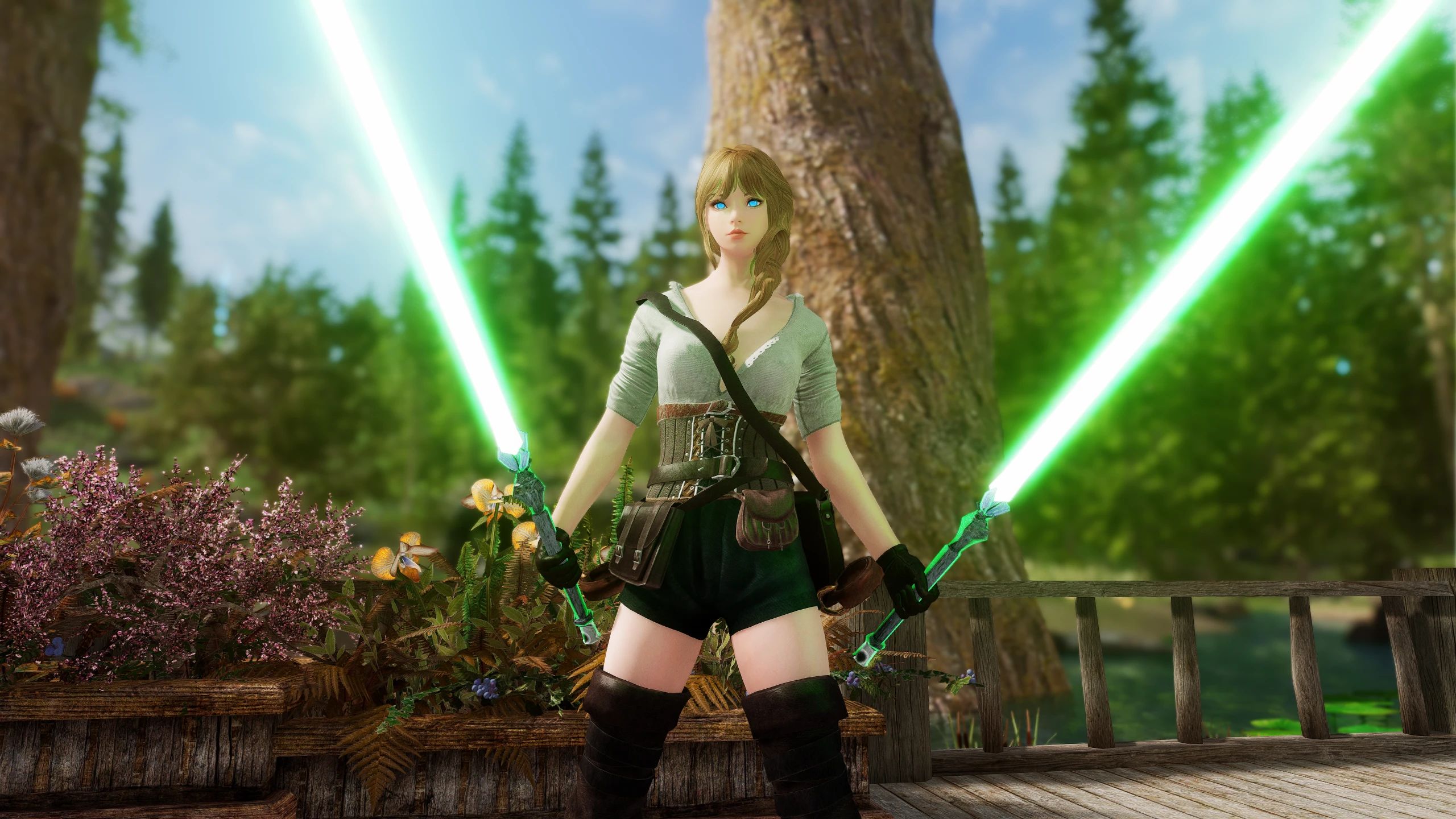 Lyra Model-EV4 - Most Advanced Human Voiced ESPFE Follower mod for The Elder Scrolls V: Skyrim Special Edition