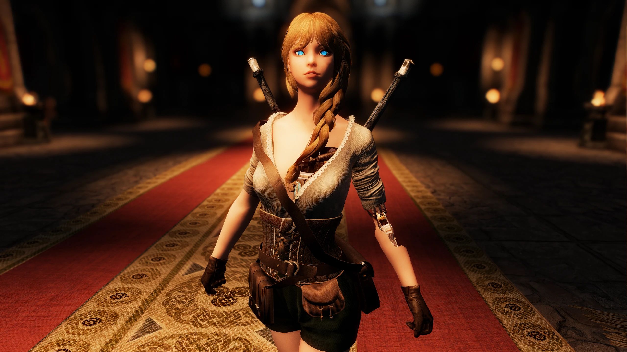 Lyra Model-EV4 - Most Advanced Human Voiced ESPFE Follower mod for The Elder Scrolls V: Skyrim Special Edition