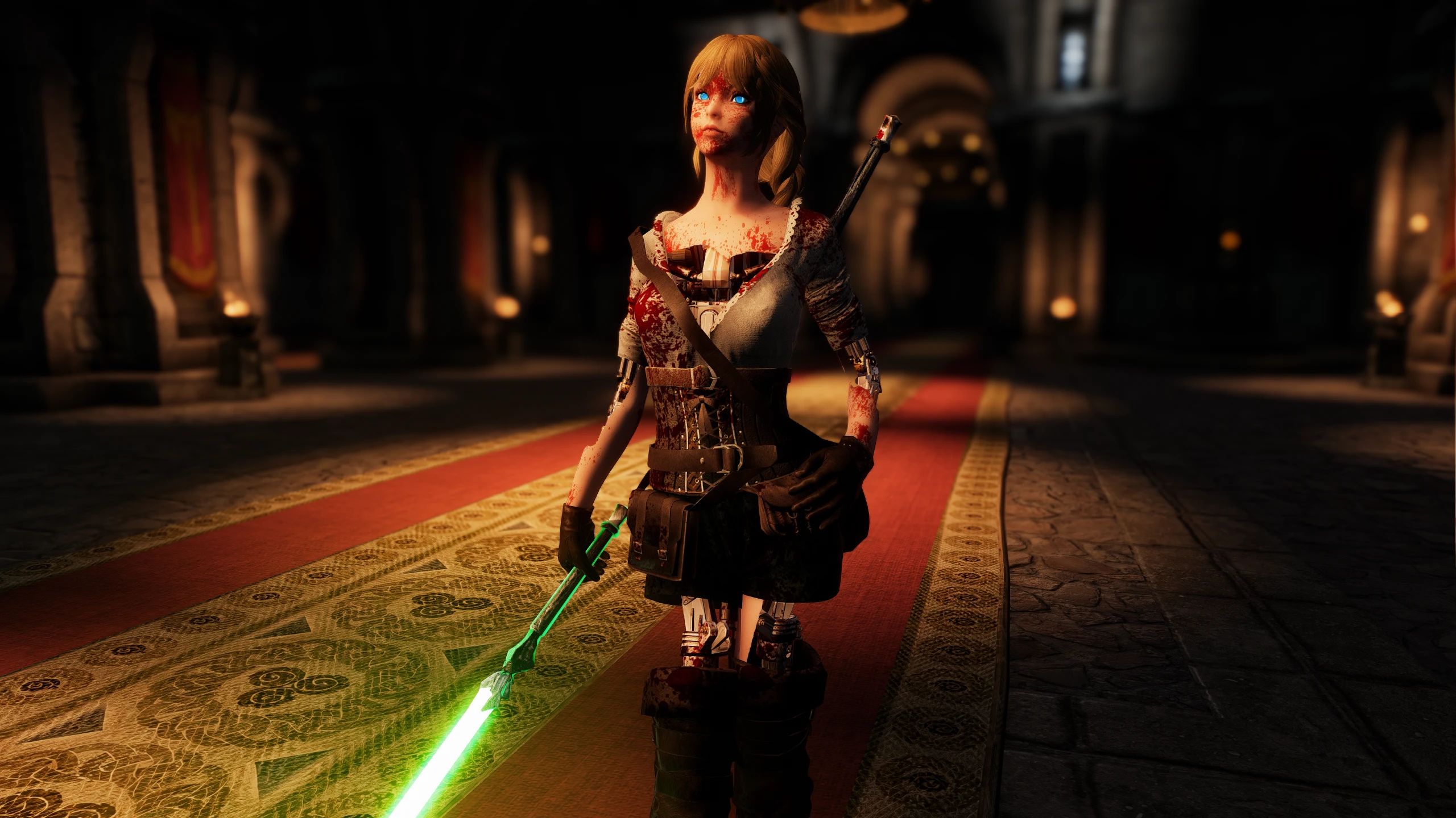 Lyra Model-EV4 - Most Advanced Human Voiced ESPFE Follower mod for The Elder Scrolls V: Skyrim Special Edition