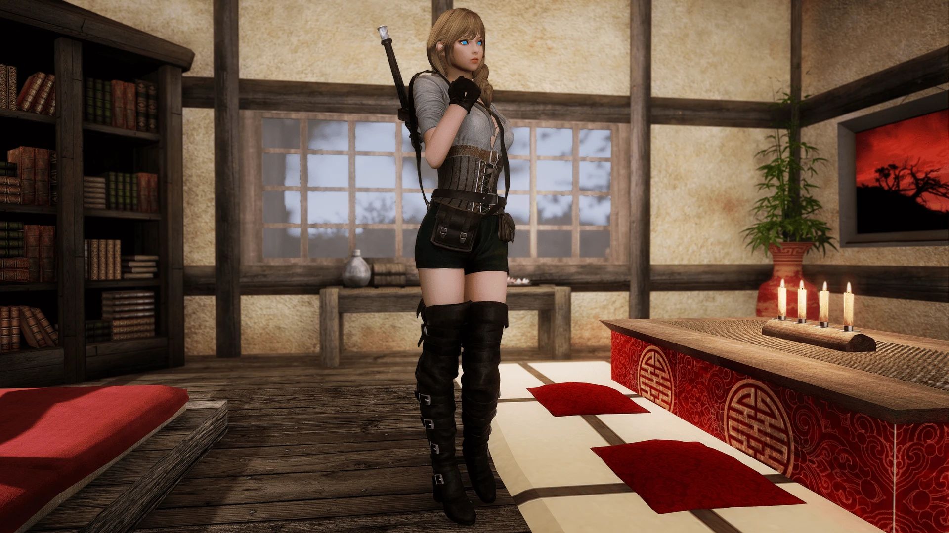Lyra Model-EV4 - Most Advanced Human Voiced ESPFE Follower mod for The Elder Scrolls V: Skyrim Special Edition