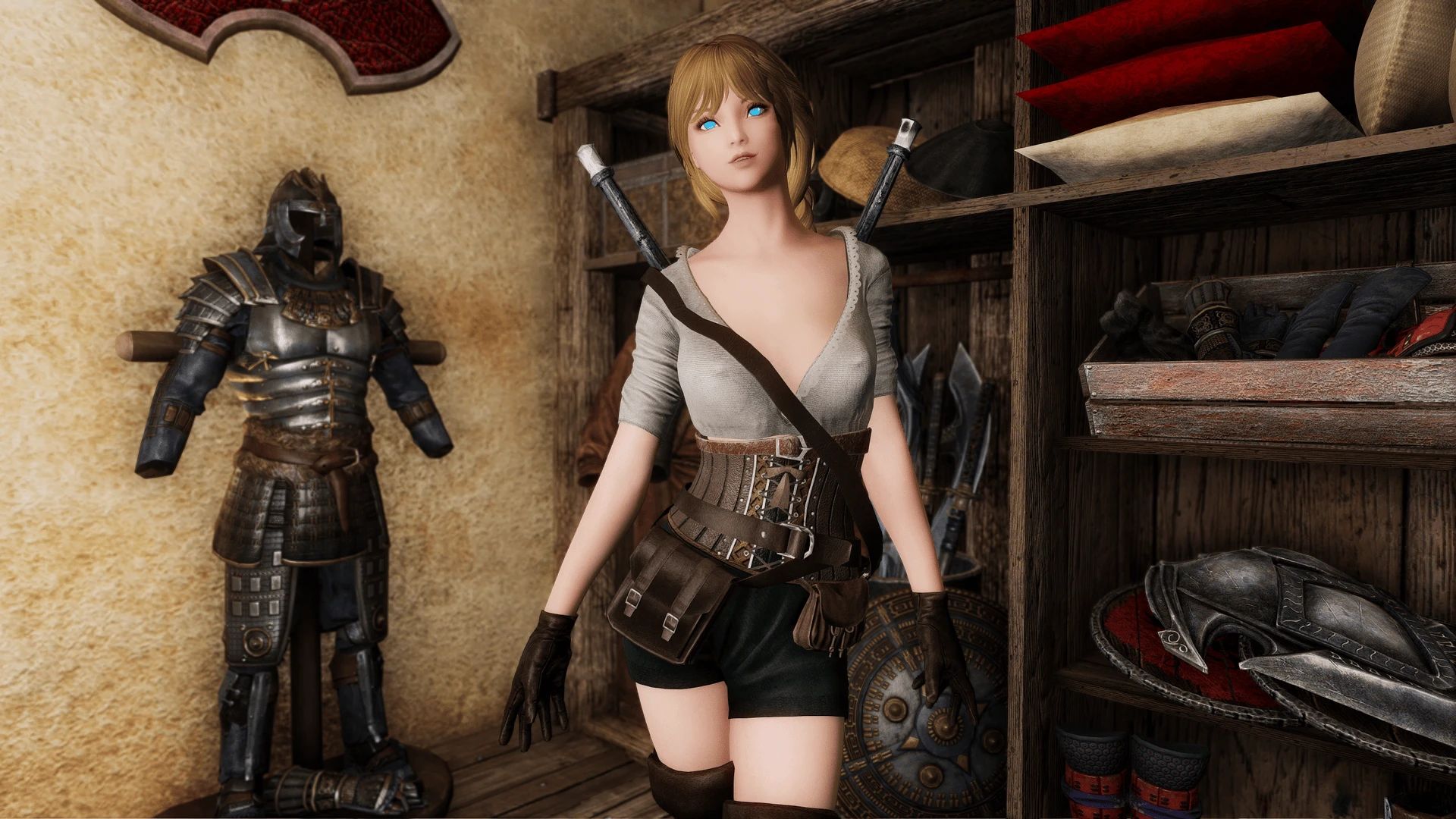 Lyra Model-EV4 - Most Advanced Human Voiced ESPFE Follower mod for The Elder Scrolls V: Skyrim Special Edition