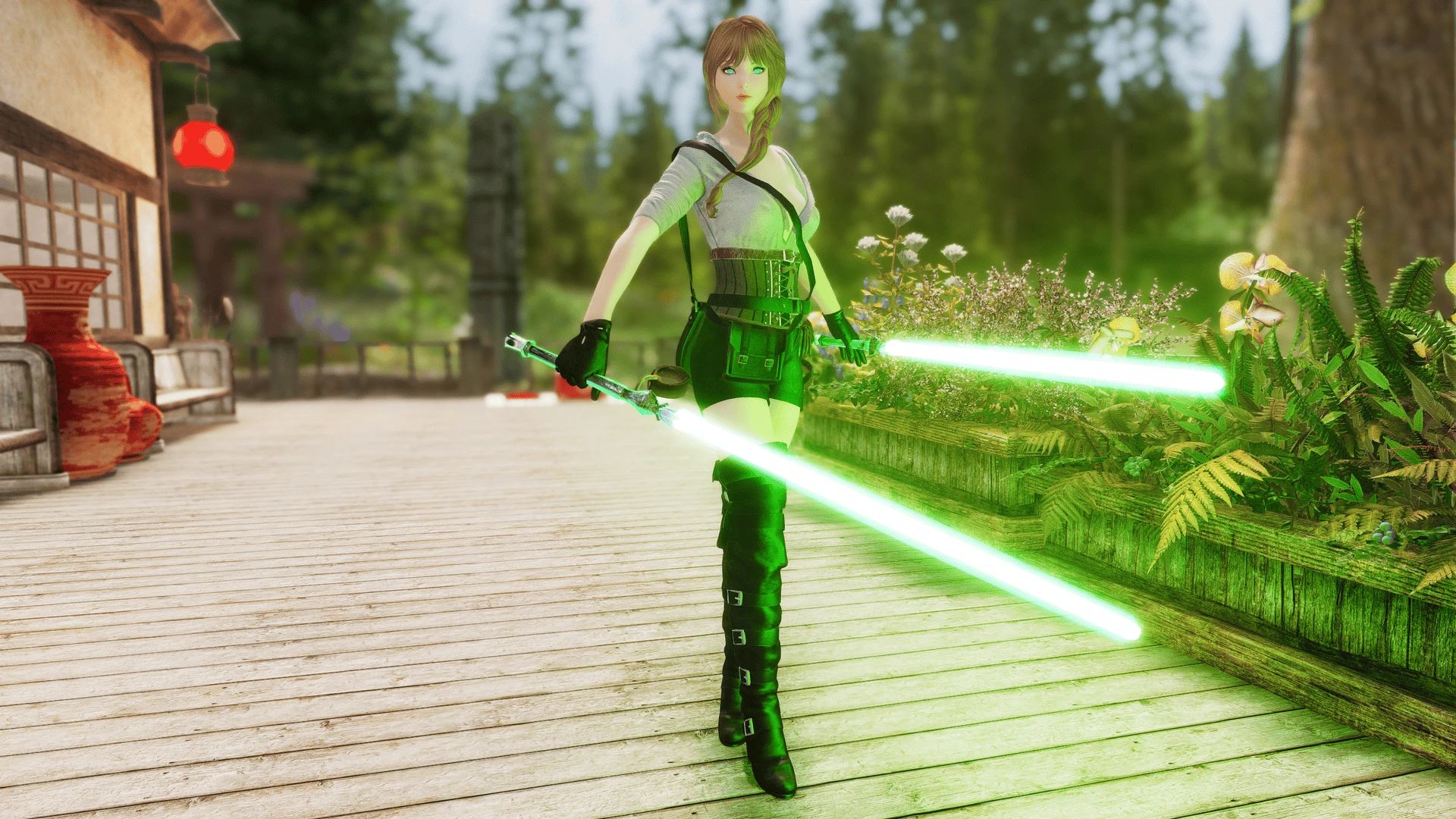 Lyra Model-EV4 - Most Advanced Human Voiced ESPFE Follower mod for The Elder Scrolls V: Skyrim Special Edition