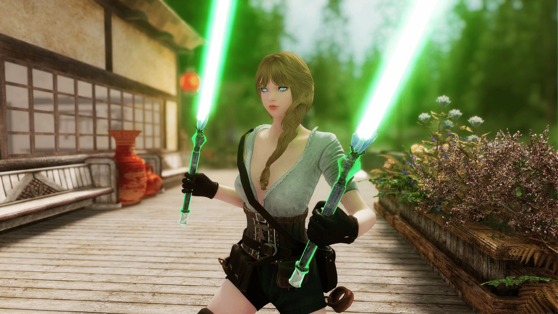 Lyra Model-EV4 - Most Advanced Human Voiced ESPFE Follower mod for The Elder Scrolls V: Skyrim Special Edition