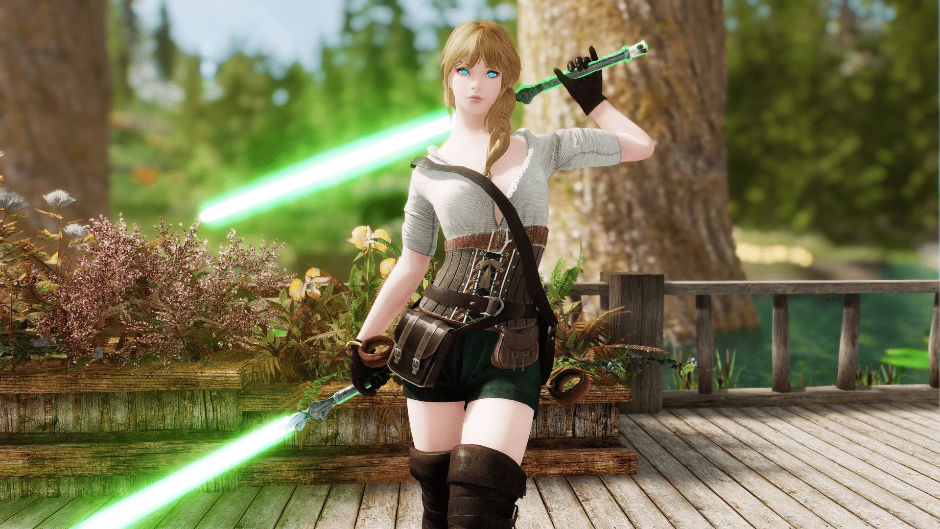 Lyra Model-EV4 - Most Advanced Human Voiced ESPFE Follower mod for The Elder Scrolls V: Skyrim Special Edition