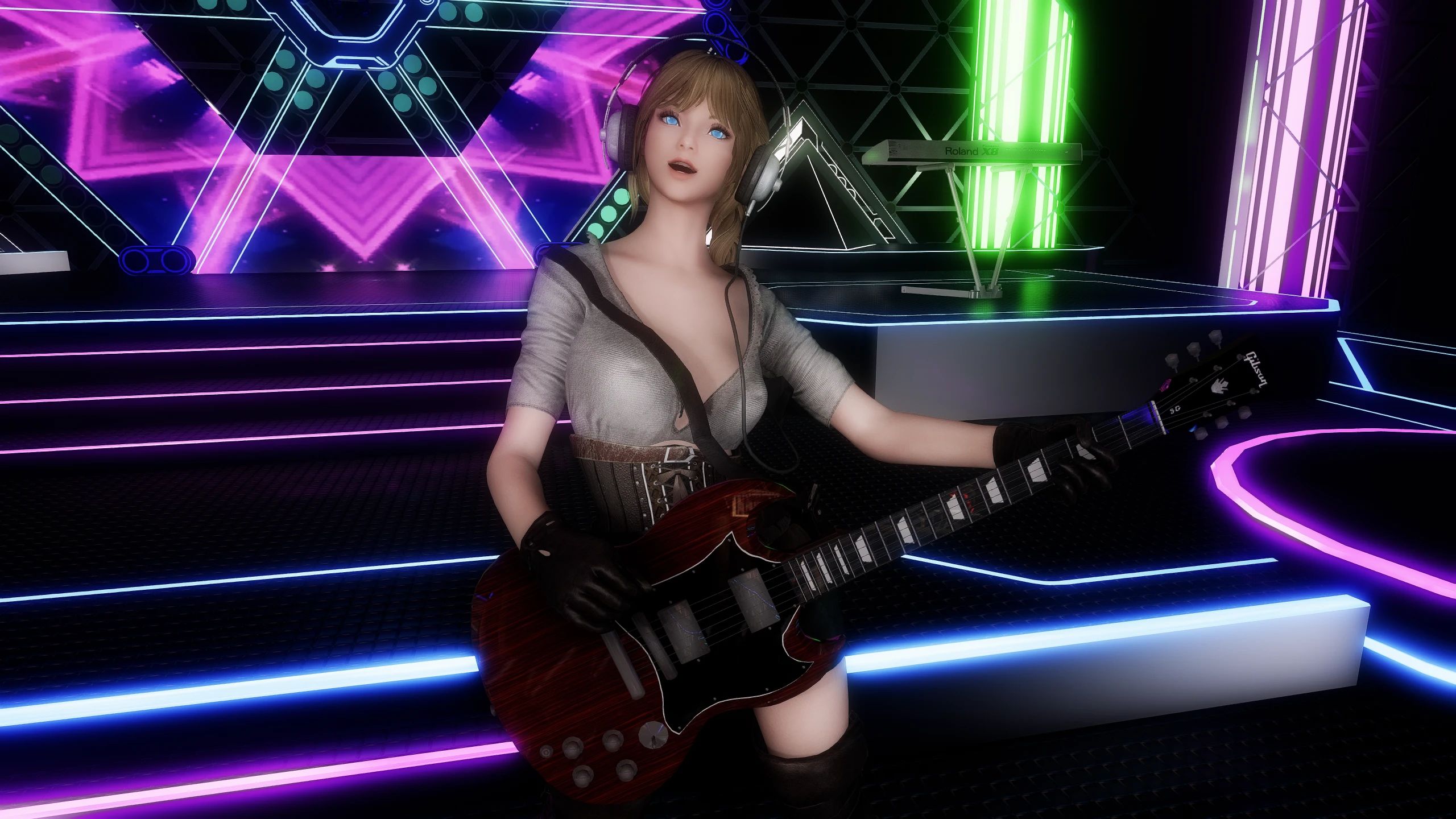 Lyra Model-EV4 - Most Advanced Human Voiced ESPFE Follower mod for The Elder Scrolls V: Skyrim Special Edition