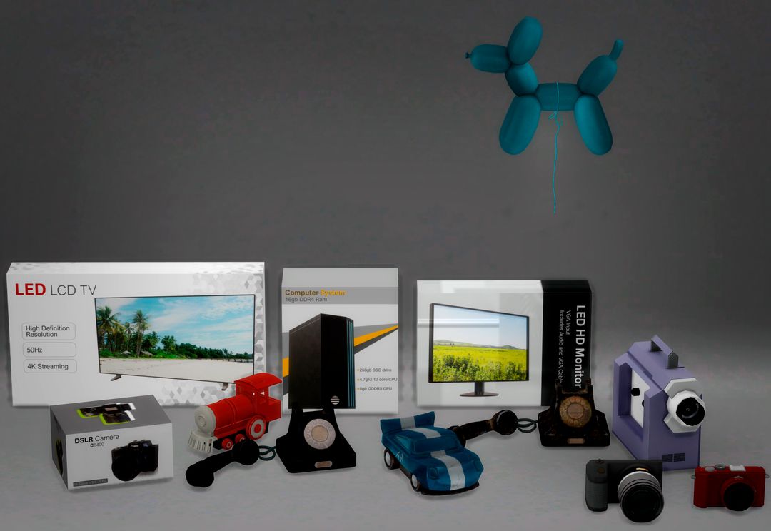decorative boxes, cameras mod for The Sims 4 