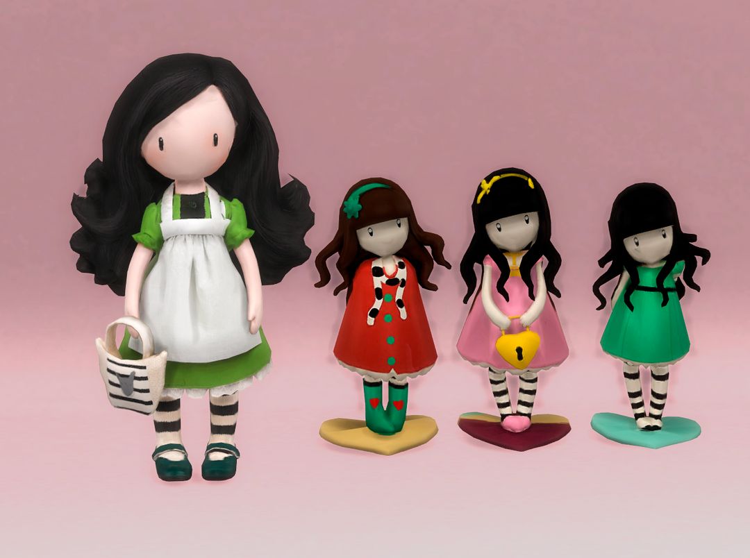 Gorjuss mod for The Sims 4 