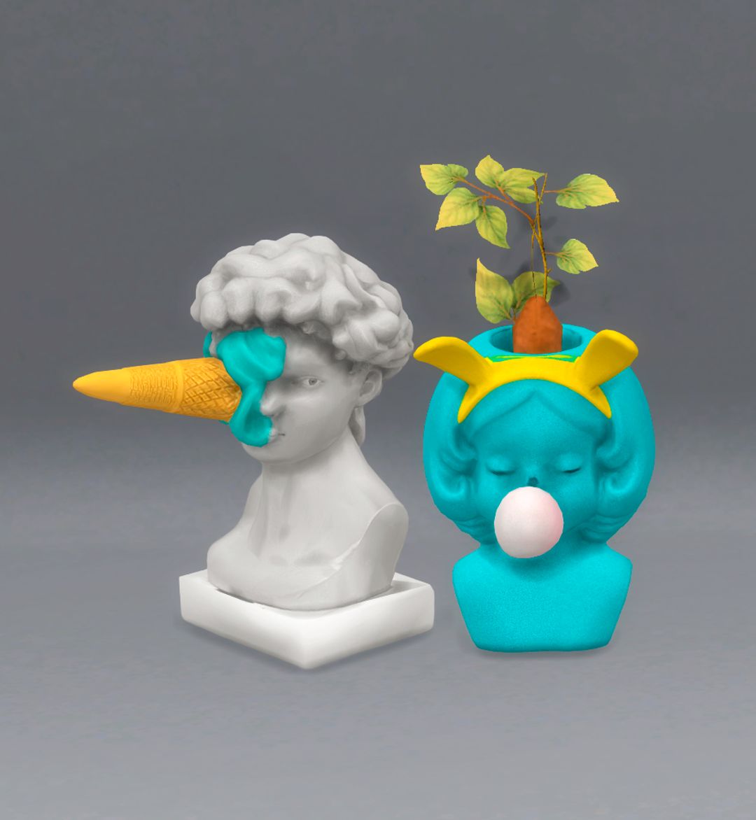 Funny Statues mod for The Sims 4 