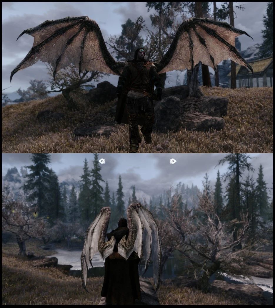 Edmond's More Draconic Aspect - Become The Dragonborn mod for The Elder Scrolls V: Skyrim Special Edition
