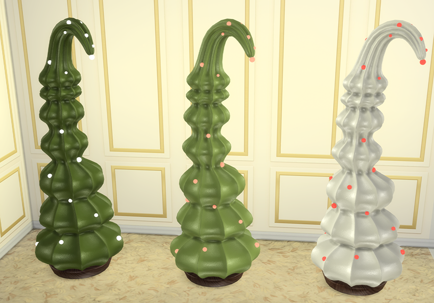 Modern Christmas Tree mod for The Sims 4 