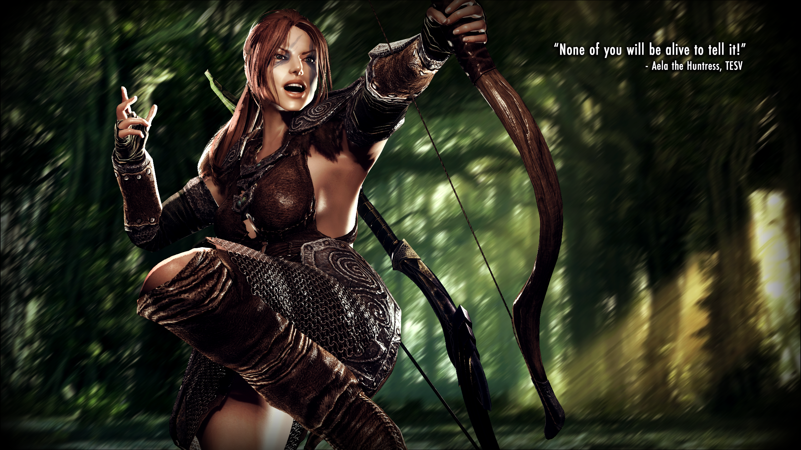 Aela Revoiced mod for The Elder Scrolls V: Skyrim Special Edition