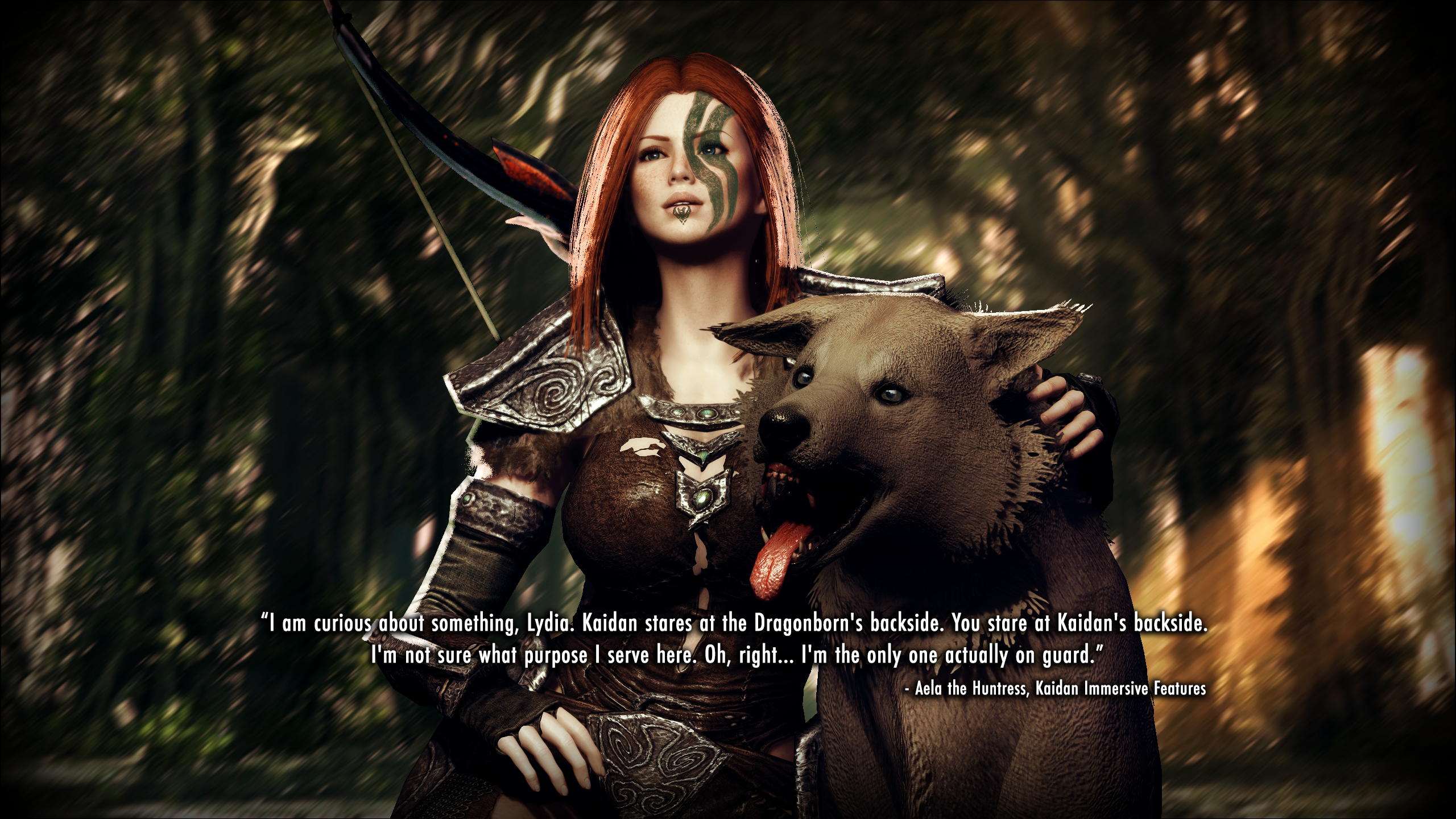Aela Revoiced mod for The Elder Scrolls V: Skyrim Special Edition