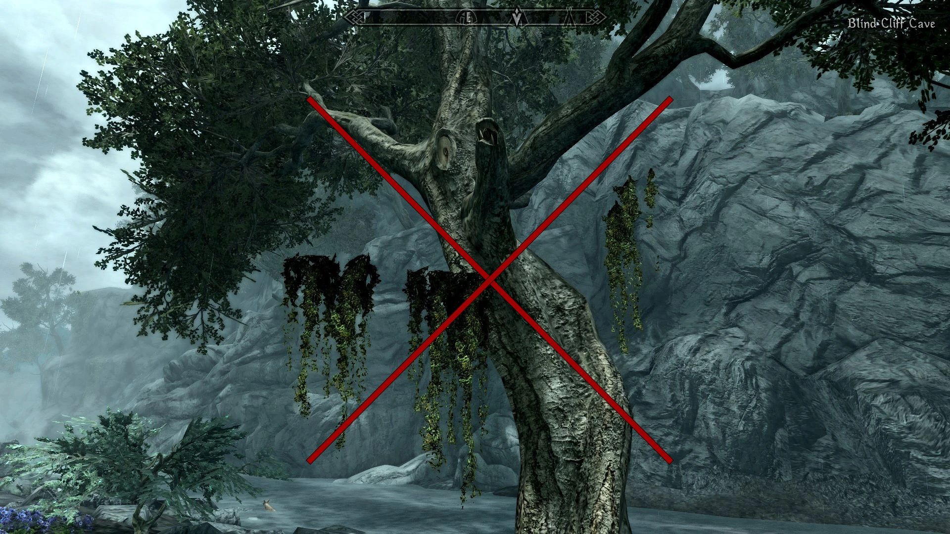 Edmond's Unified Hanging Tree Moss Fix mod for The Elder Scrolls V: Skyrim Special Edition