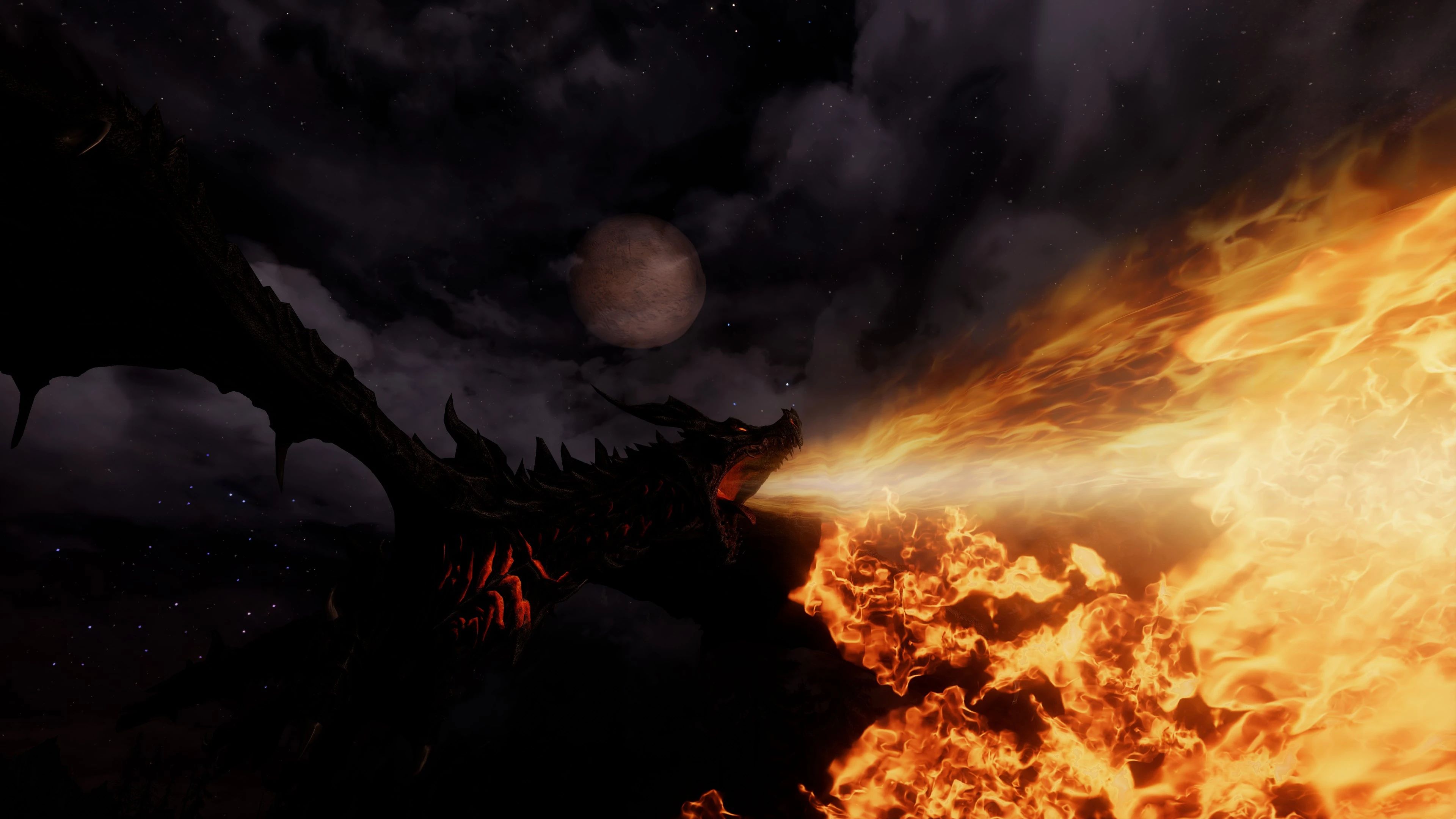 Edmond's ALDUIN THE WORLD-EATER (Ultra HD - 4k 8k and 16k Dragon Retexture) mod for The Elder Scrolls V: Skyrim Special Edition