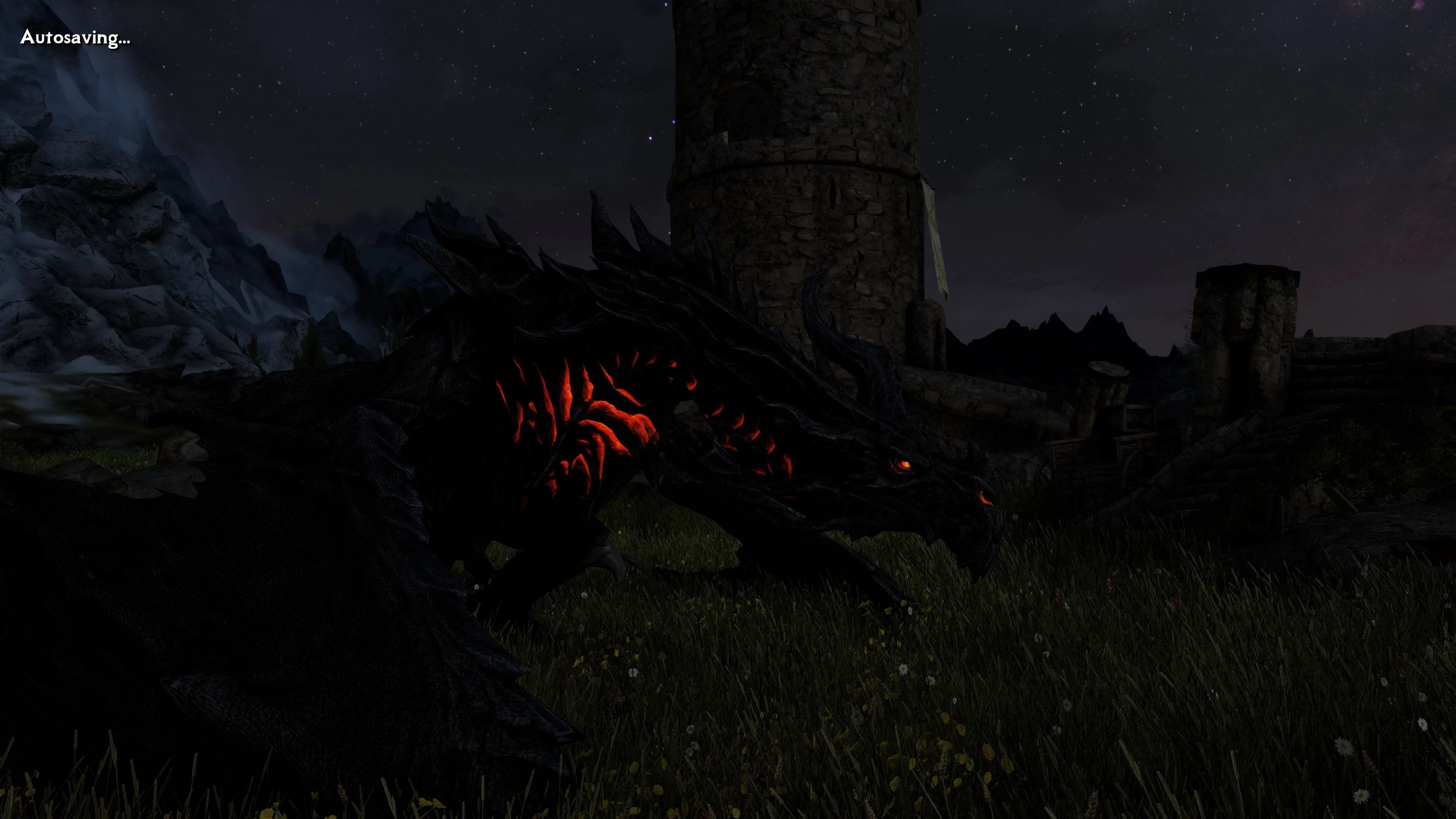 Edmond's ALDUIN THE WORLD-EATER (Ultra HD - 4k 8k and 16k Dragon Retexture) mod for The Elder Scrolls V: Skyrim Special Edition