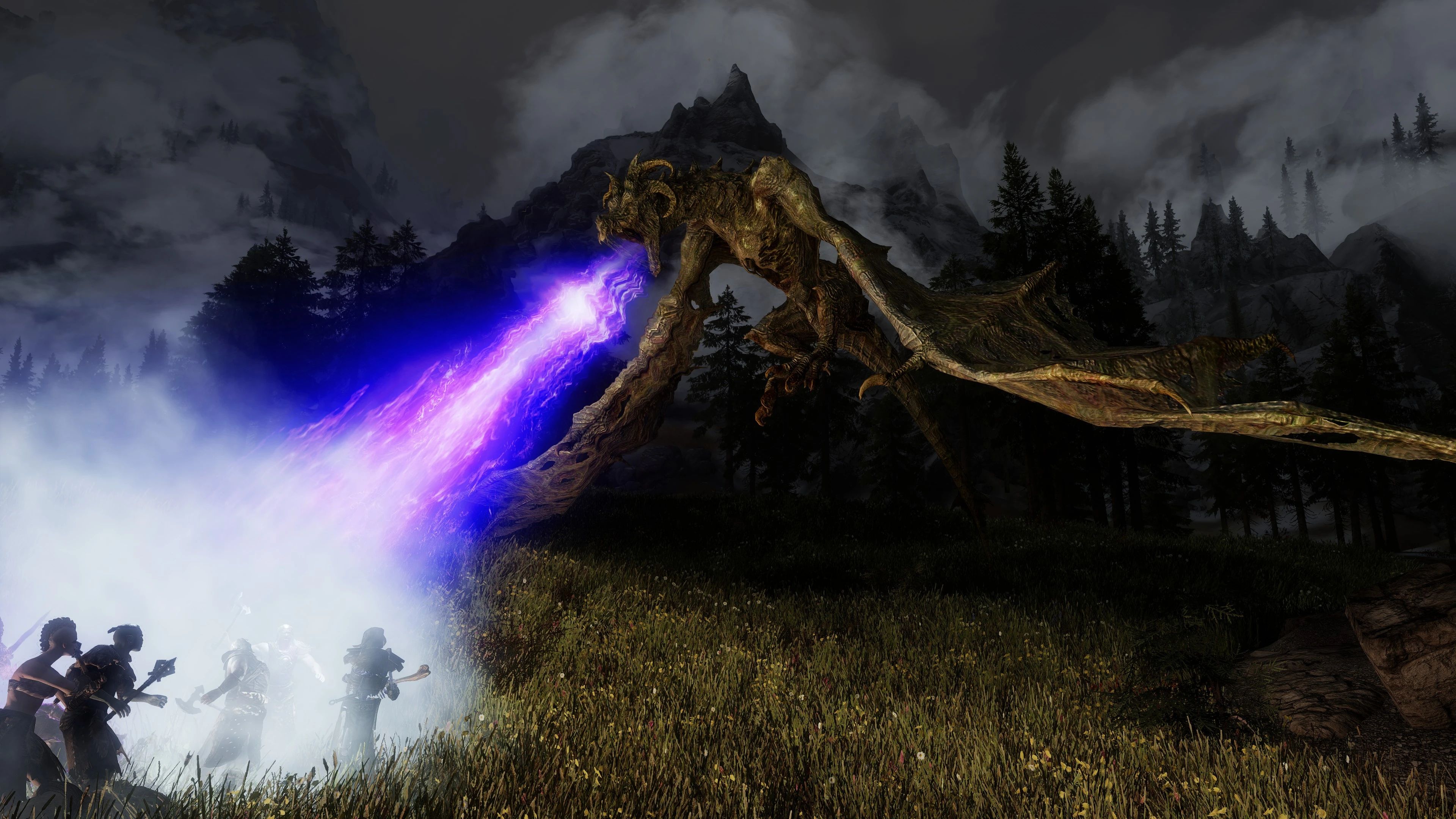 Edmond's DURNEHVIIR GOD OF DEATH - REMASTERED (Ultra HD Dragon Retexture) mod for The Elder Scrolls V: Skyrim Special Edition