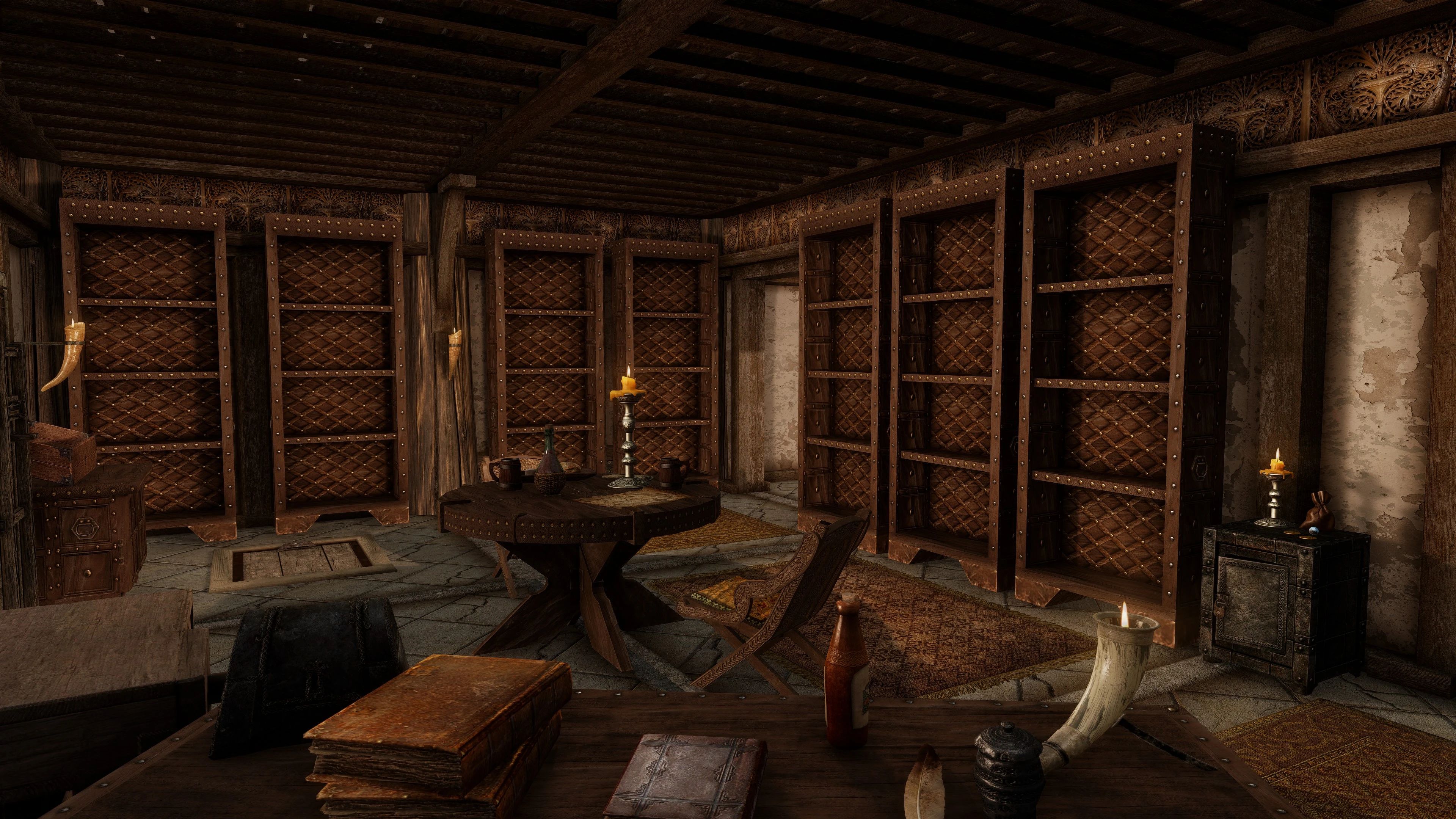 Edmond's Hearthfire Improvements - Better Library-Brew Mead-Large Armory-and More mod for The Elder Scrolls V: Skyrim Special Edition