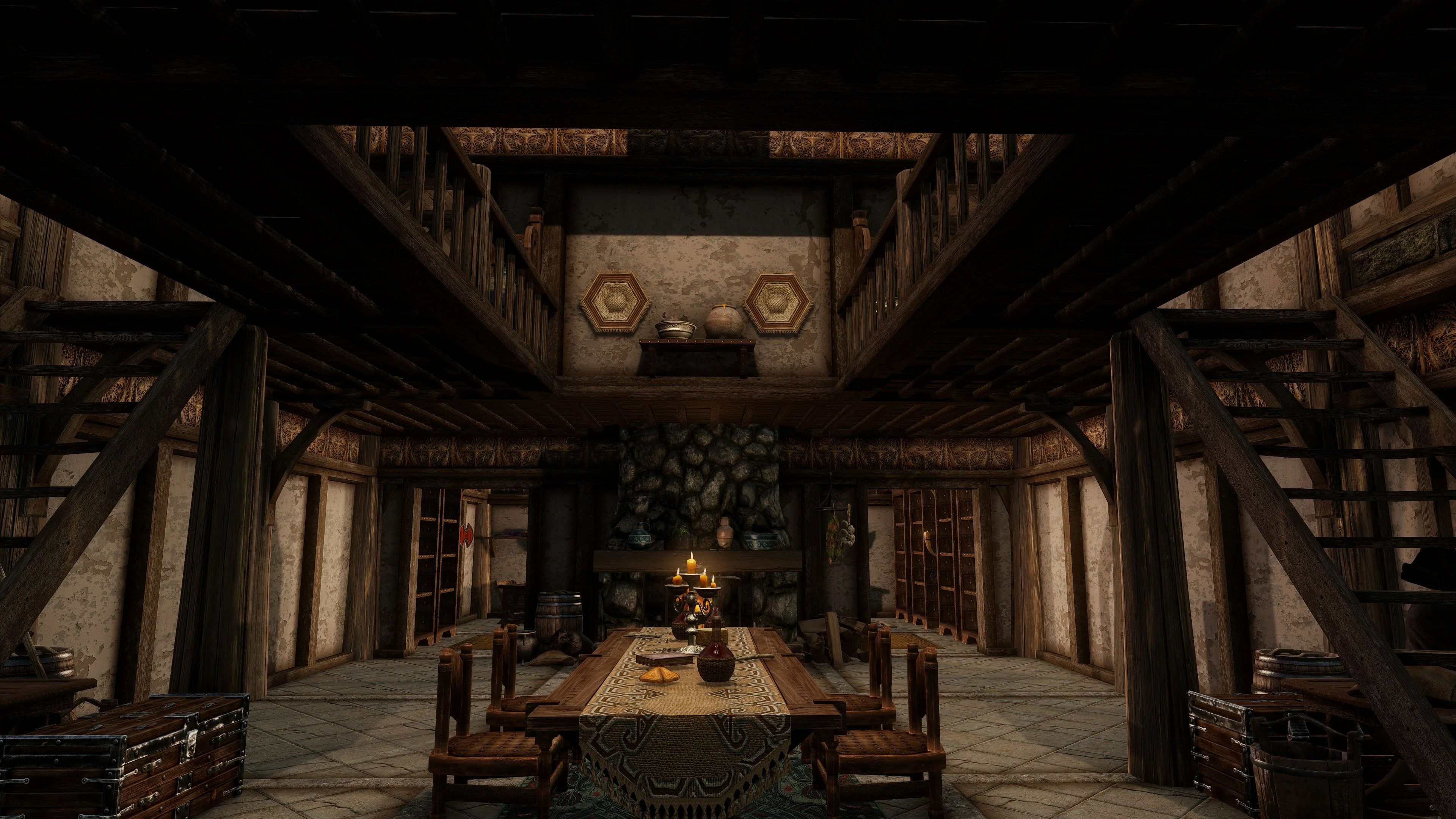 Edmond's Hearthfire Improvements - Better Library-Brew Mead-Large Armory-and More mod for The Elder Scrolls V: Skyrim Special Edition