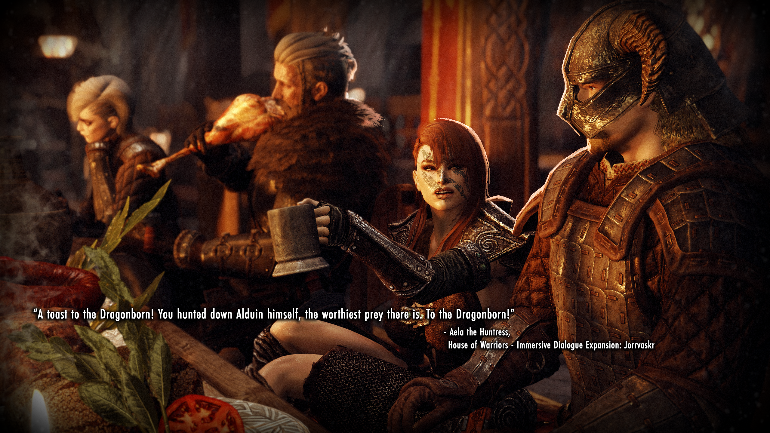 Aela Revoiced mod for The Elder Scrolls V: Skyrim Special Edition