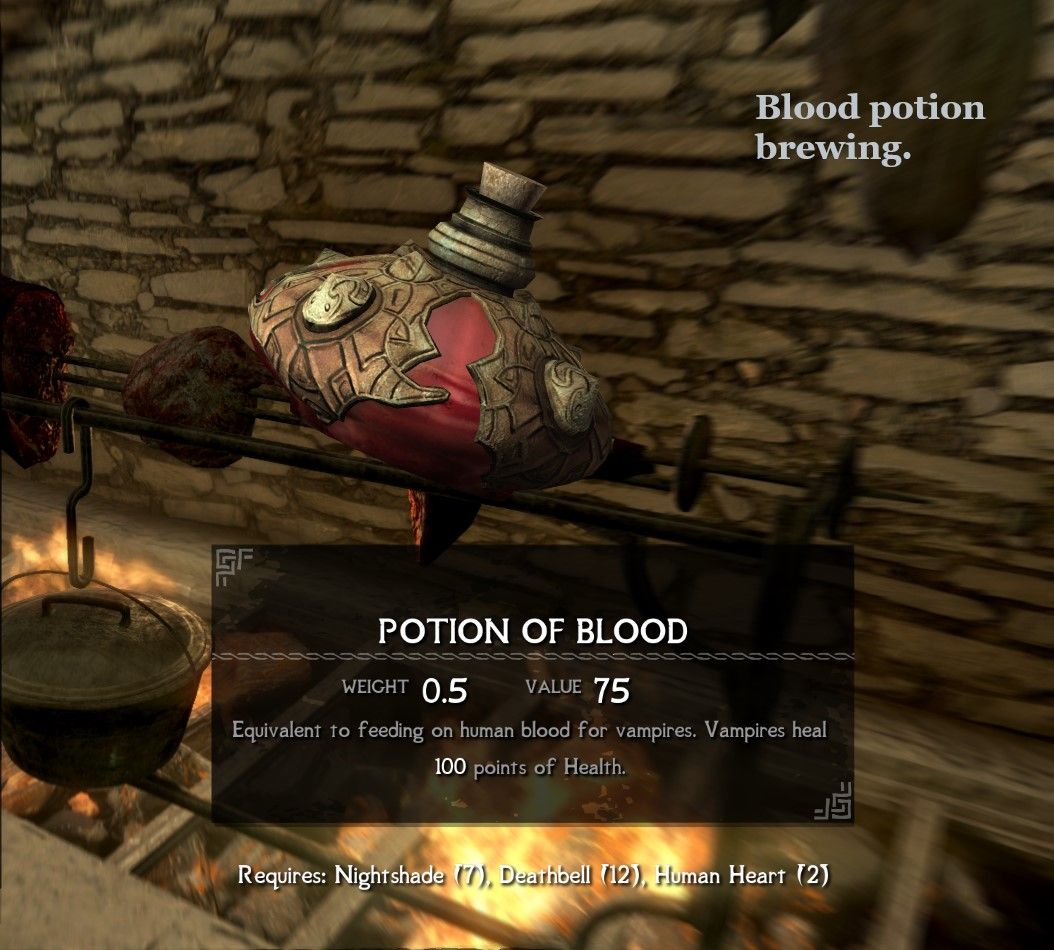 Trinity of the Night - Vampire Overhaul mod for The Elder Scrolls V: Skyrim Special Edition