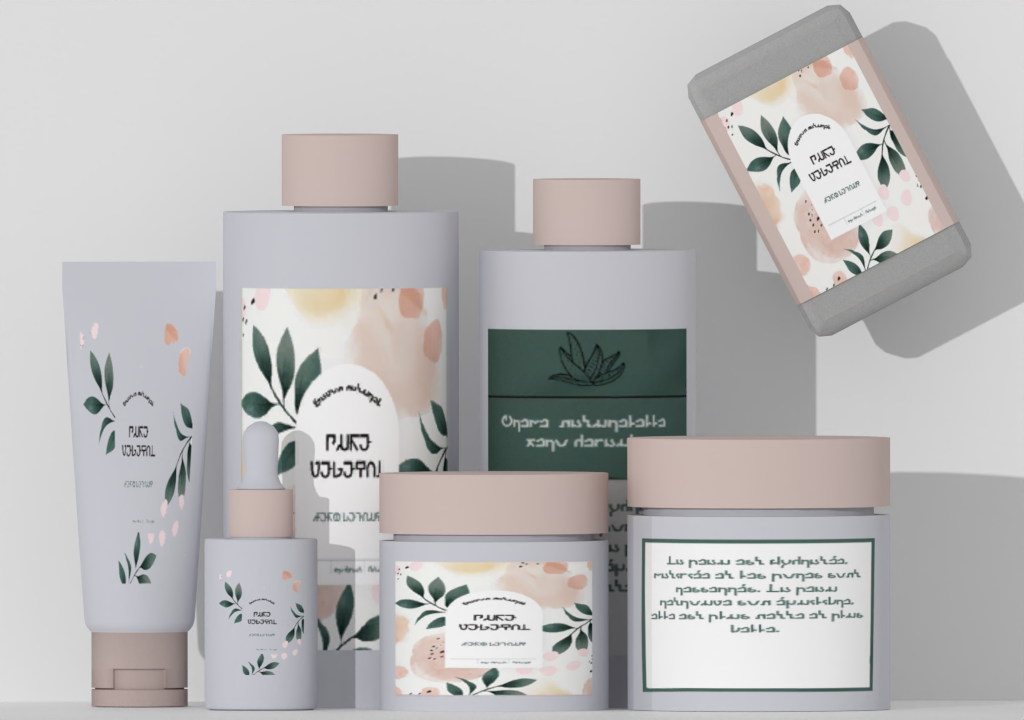 Body Care Clutter Set | Modern Bathroom Decor Collection mod for The Sims 4 