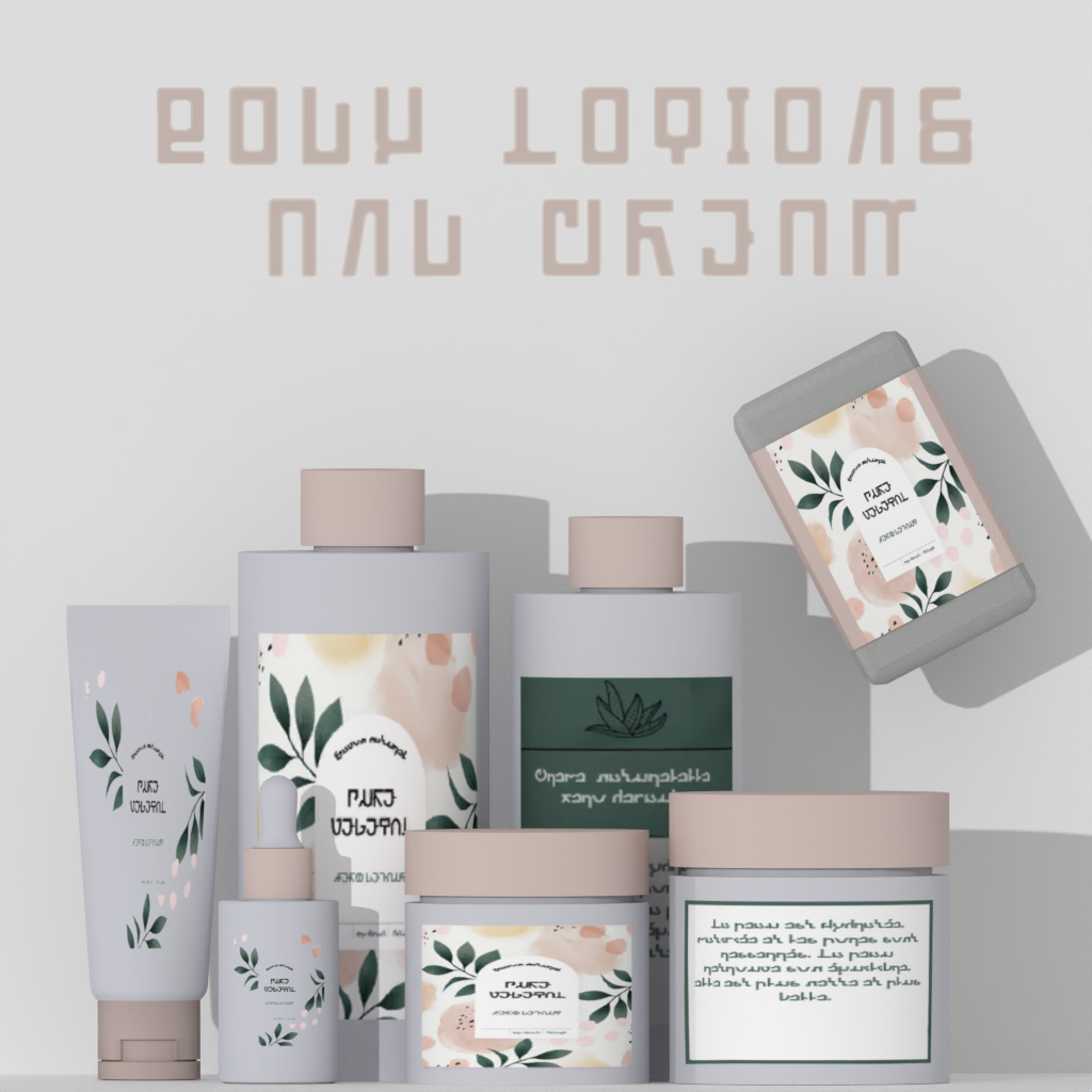 Body Care Clutter Set | Modern Bathroom Decor Collection mod for The Sims 4 