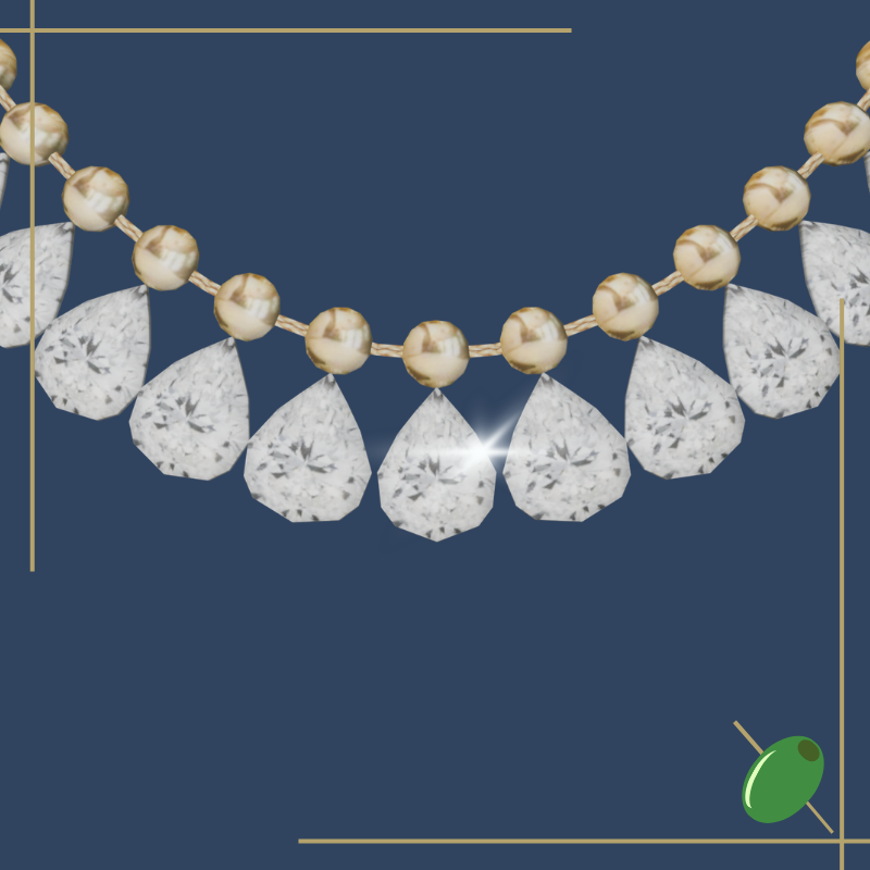 Alice Diamond Necklace mod for The Sims 4 